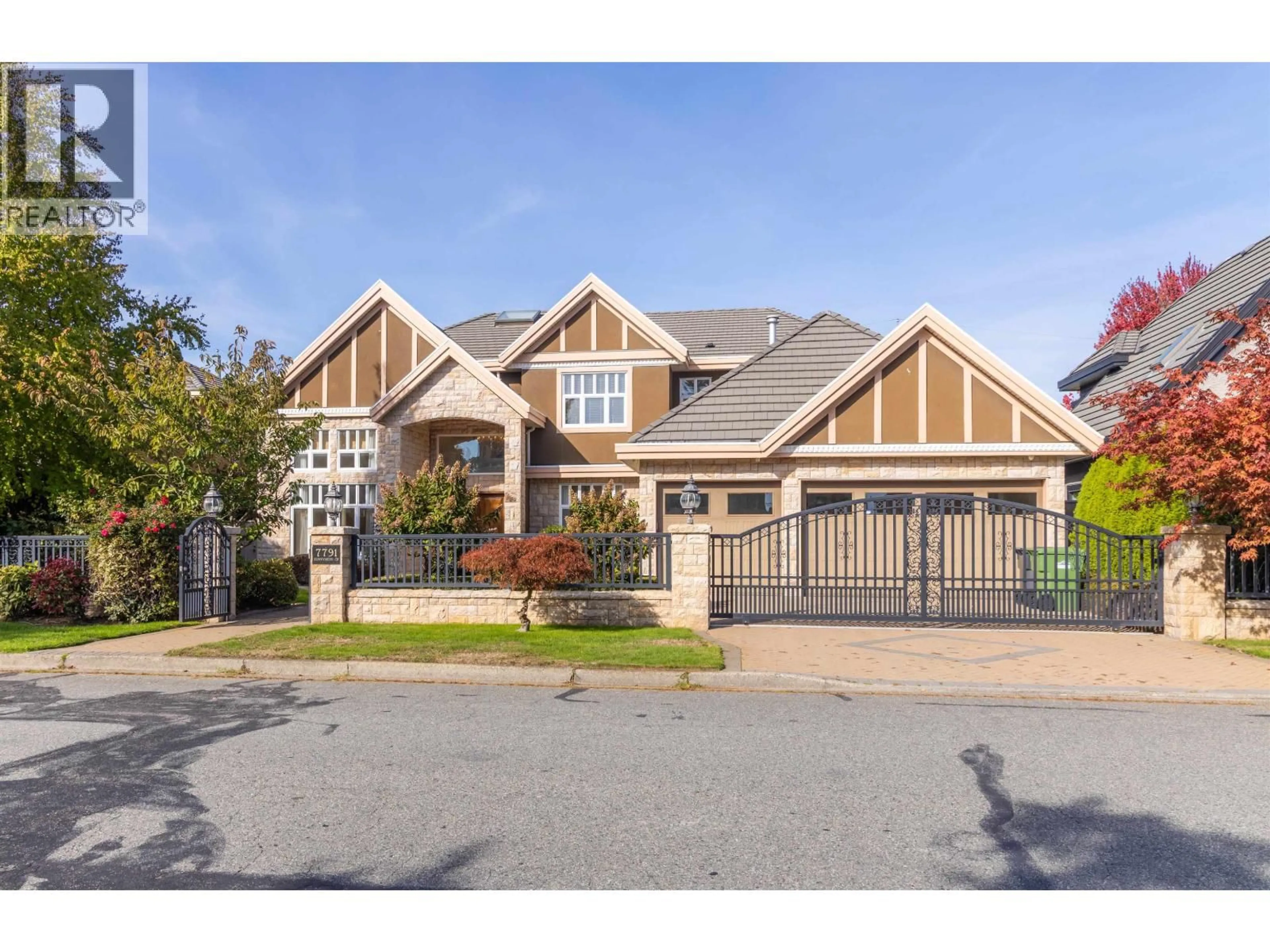 Home with brick exterior material, street for 7791 SUNNYMEDE CRESCENT, Richmond British Columbia V6Y1H3