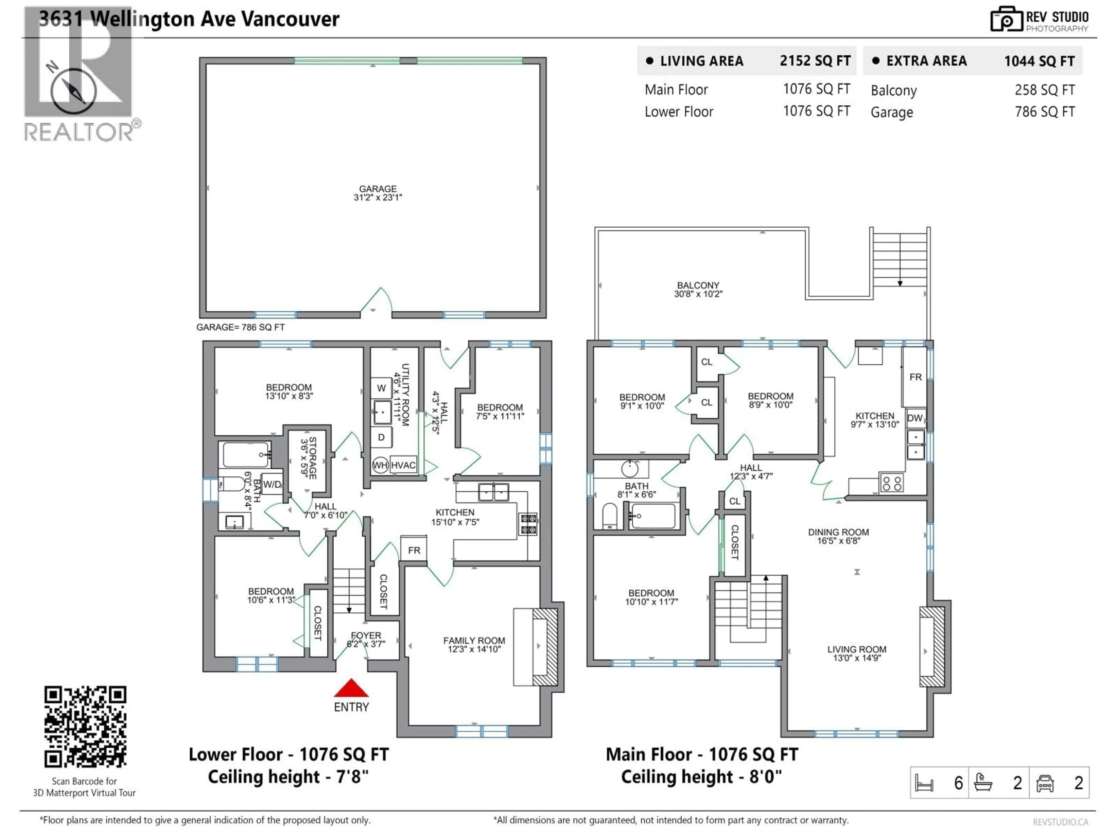 Floor plan for 3631 WELLINGTON AVENUE, Vancouver British Columbia V5R4Z4