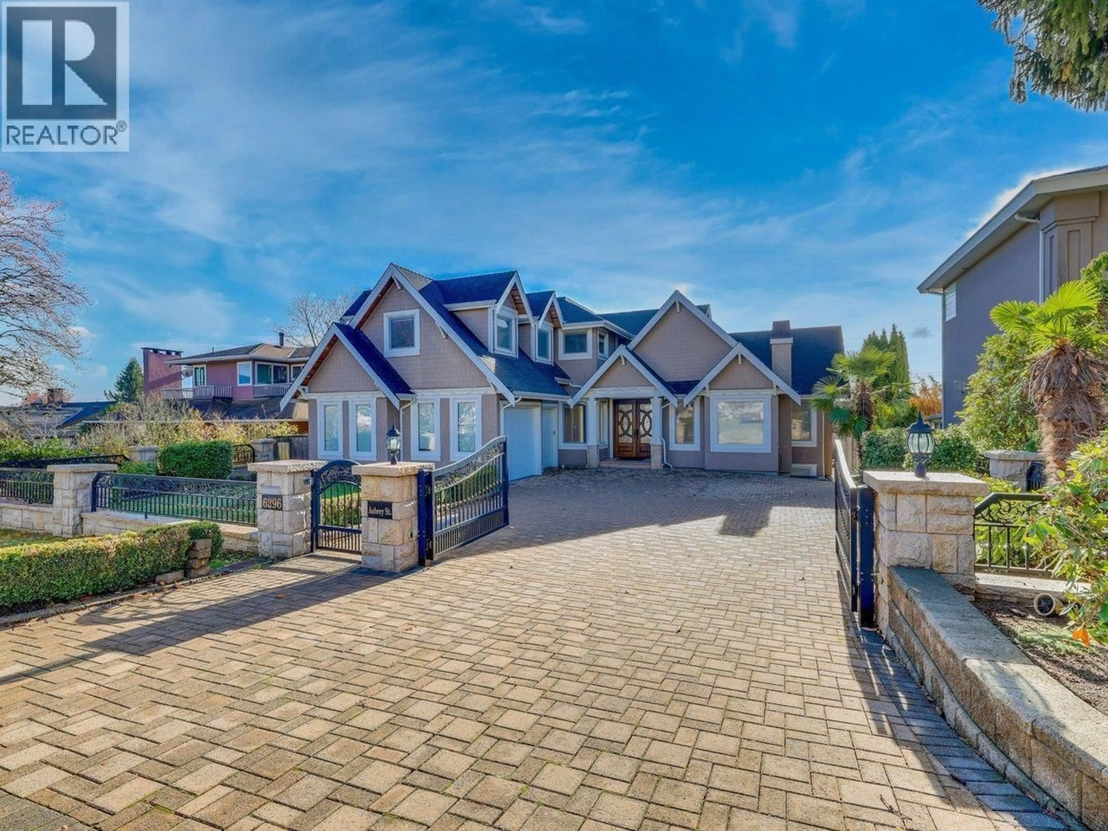 Home with brick exterior material, street for 6296 AUBREY STREET, Burnaby British Columbia V5B2E1