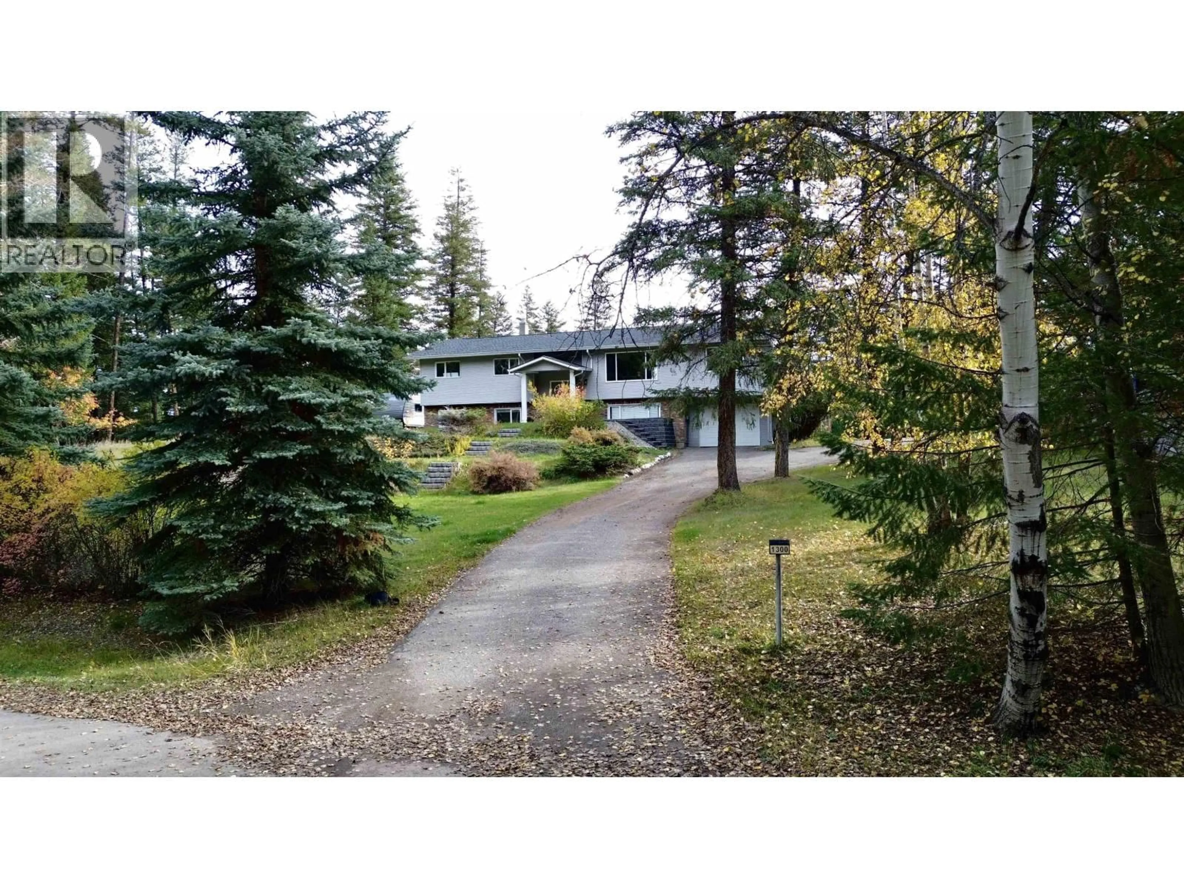A pic from outside/outdoor area/front of a property/back of a property/a pic from drone, unknown for 1300 GUN-A-NOOT TRAIL, Williams Lake British Columbia V2G3H7