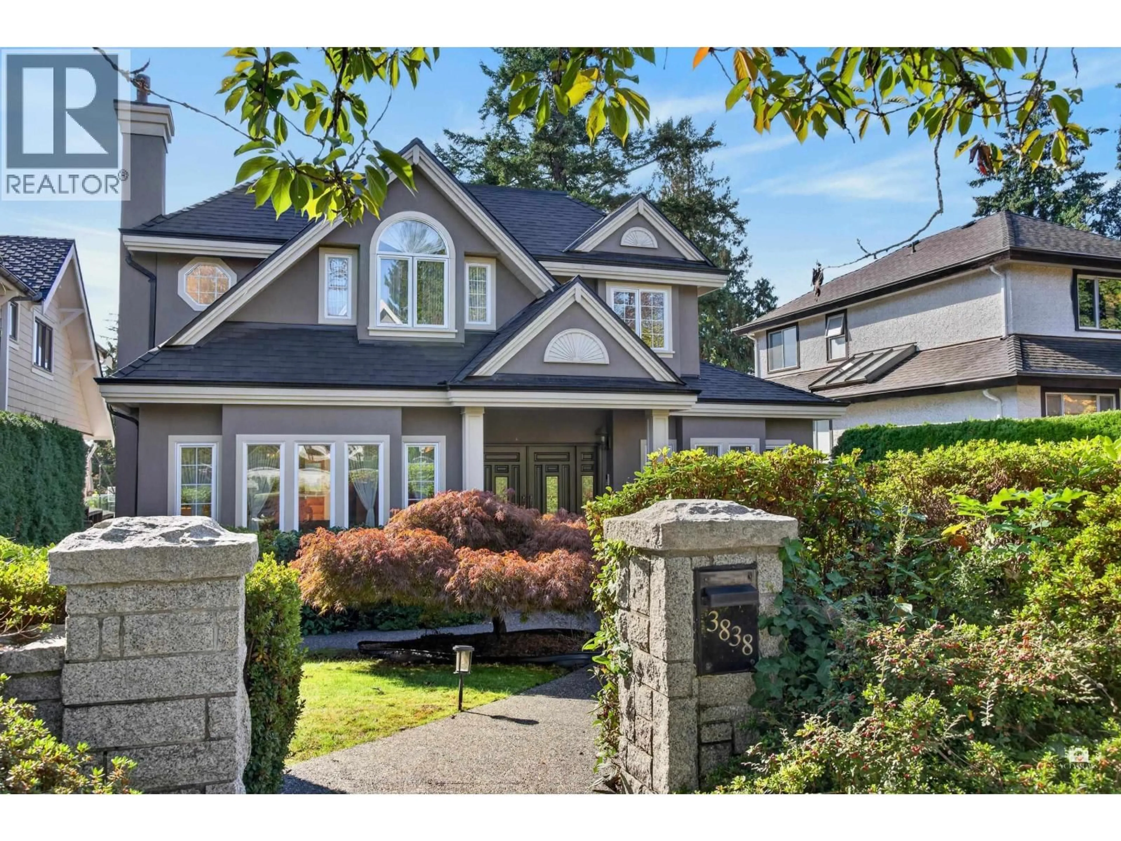 Home with vinyl exterior material, street for 3838 38TH AVENUE, Vancouver British Columbia V6N2Y4