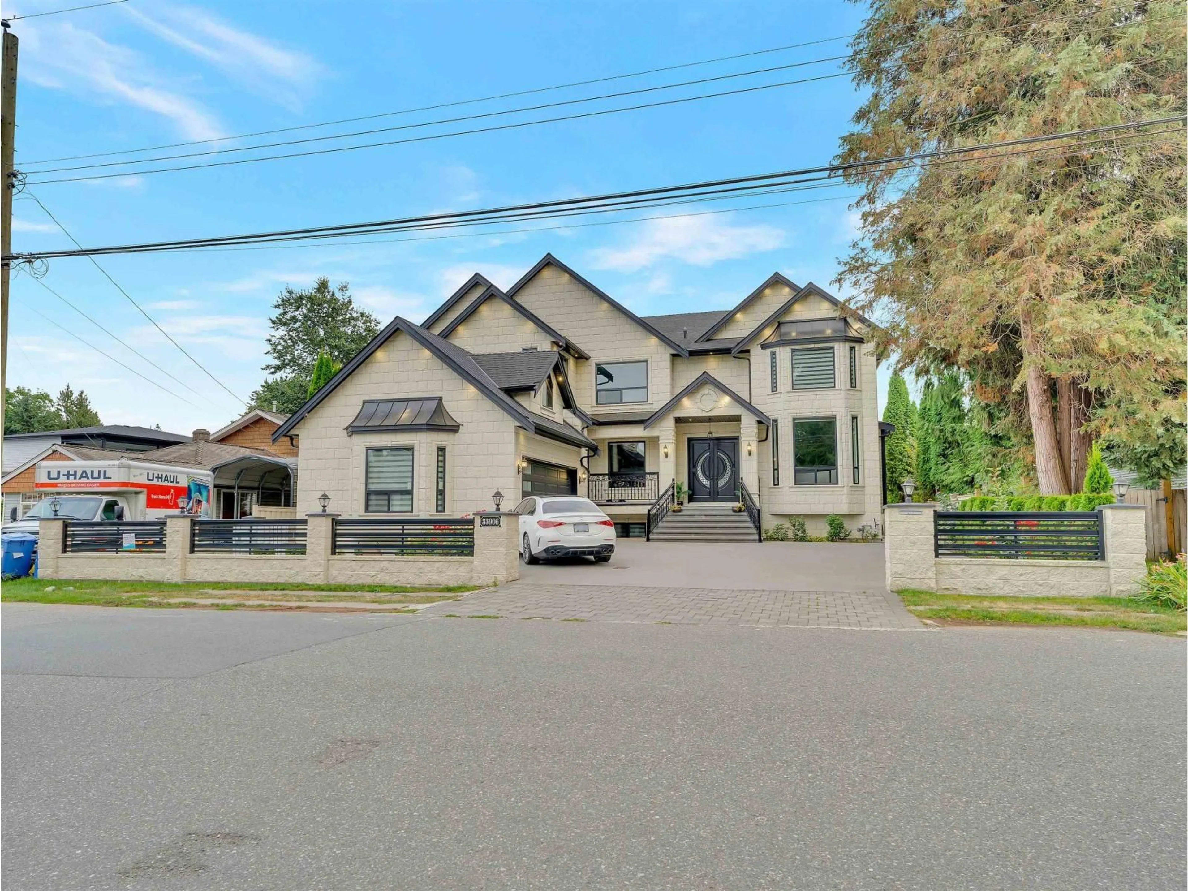 Home with brick exterior material, street for 33906 VICTORY BOULEVARD, Abbotsford British Columbia V2S1S6