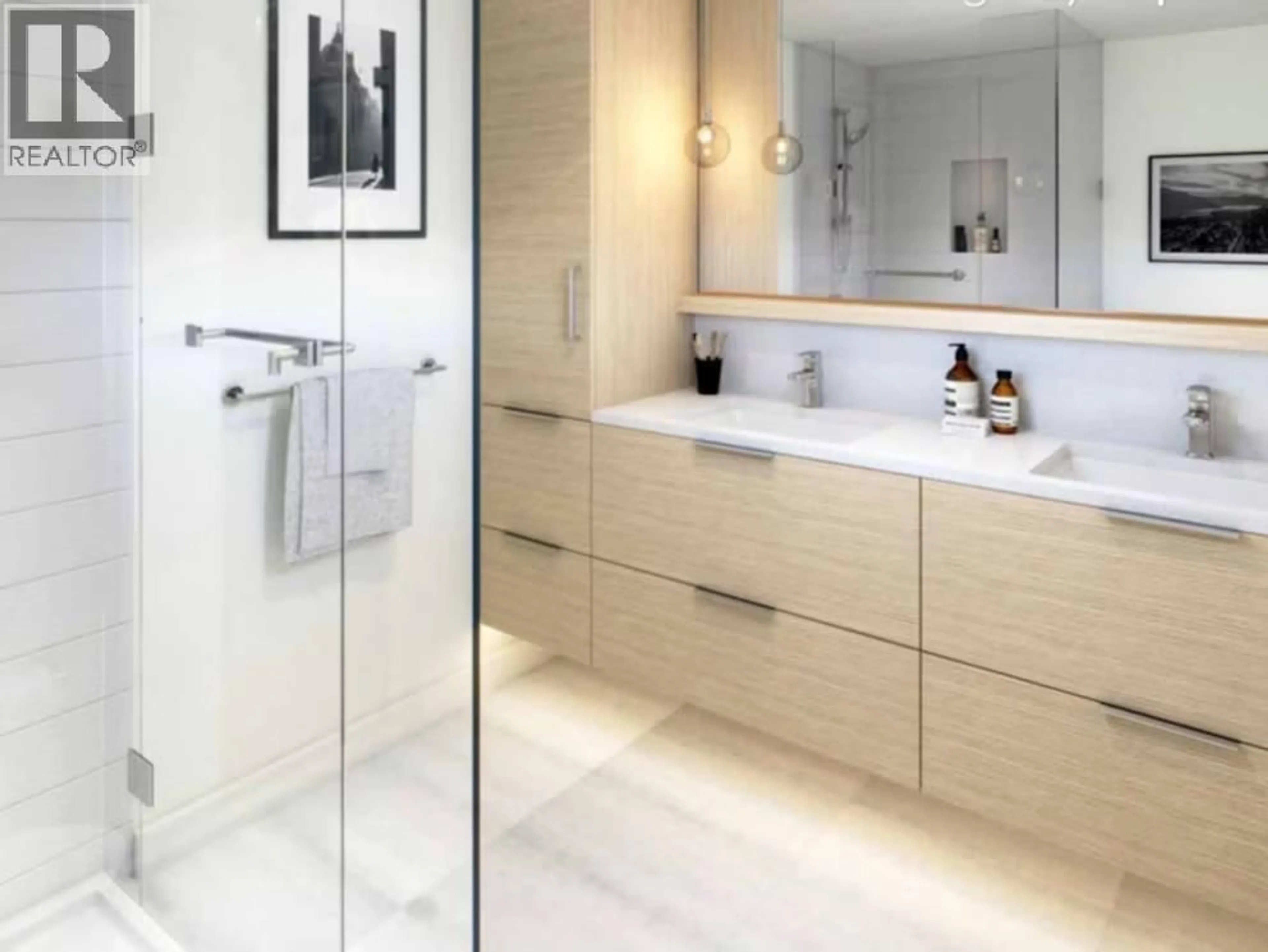Contemporary bathroom, ceramic/tile floor for 208 - 603 REGAN AVENUE, Coquitlam British Columbia V3J0K2