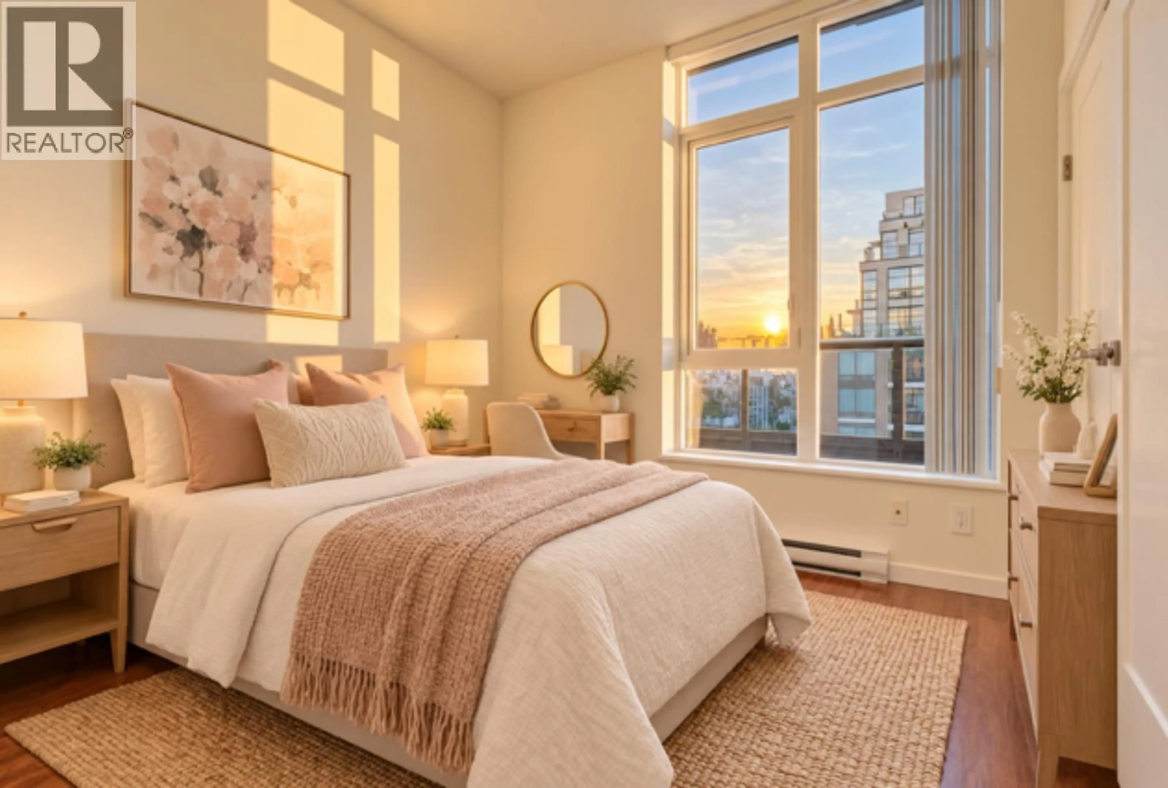 Bedroom with bed, unknown for 2403 - 1001 HOMER STREET, Vancouver British Columbia V6B1M9