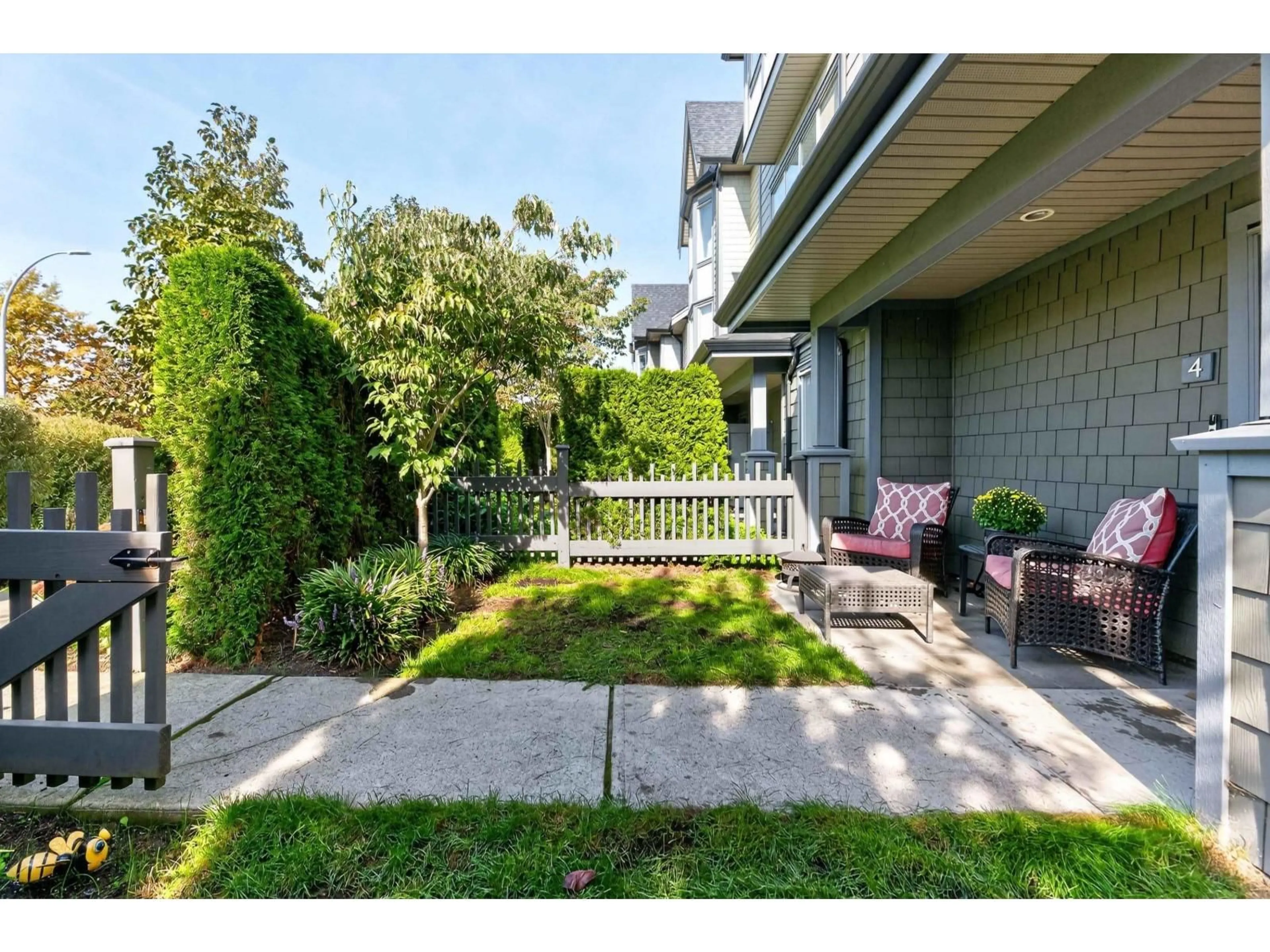Patio, street for 4 - 8138 204 STREET, Langley British Columbia V2Y0T4
