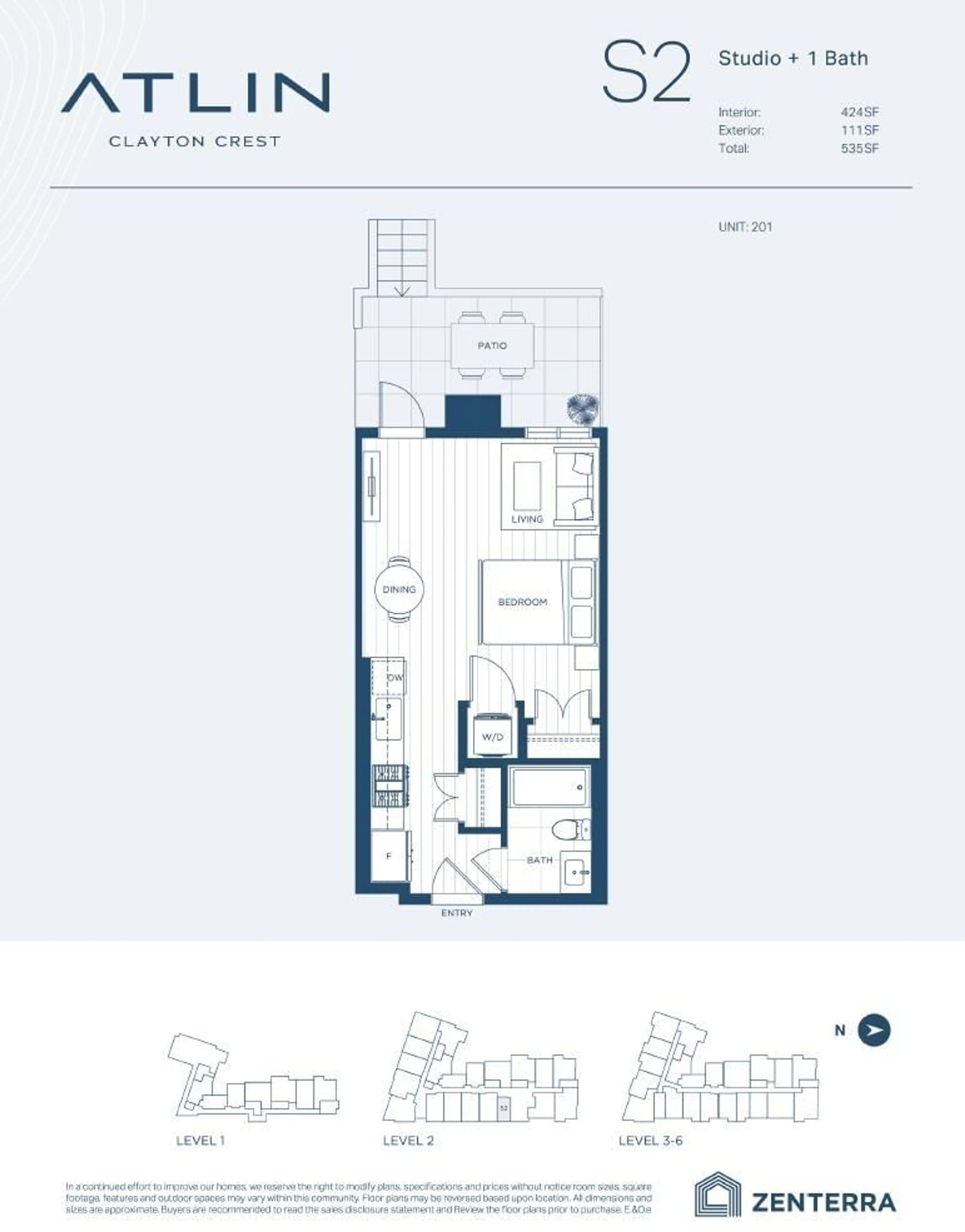 Floor plan for A201 - 18088 72 AVENUE, Surrey British Columbia V3N6B7
