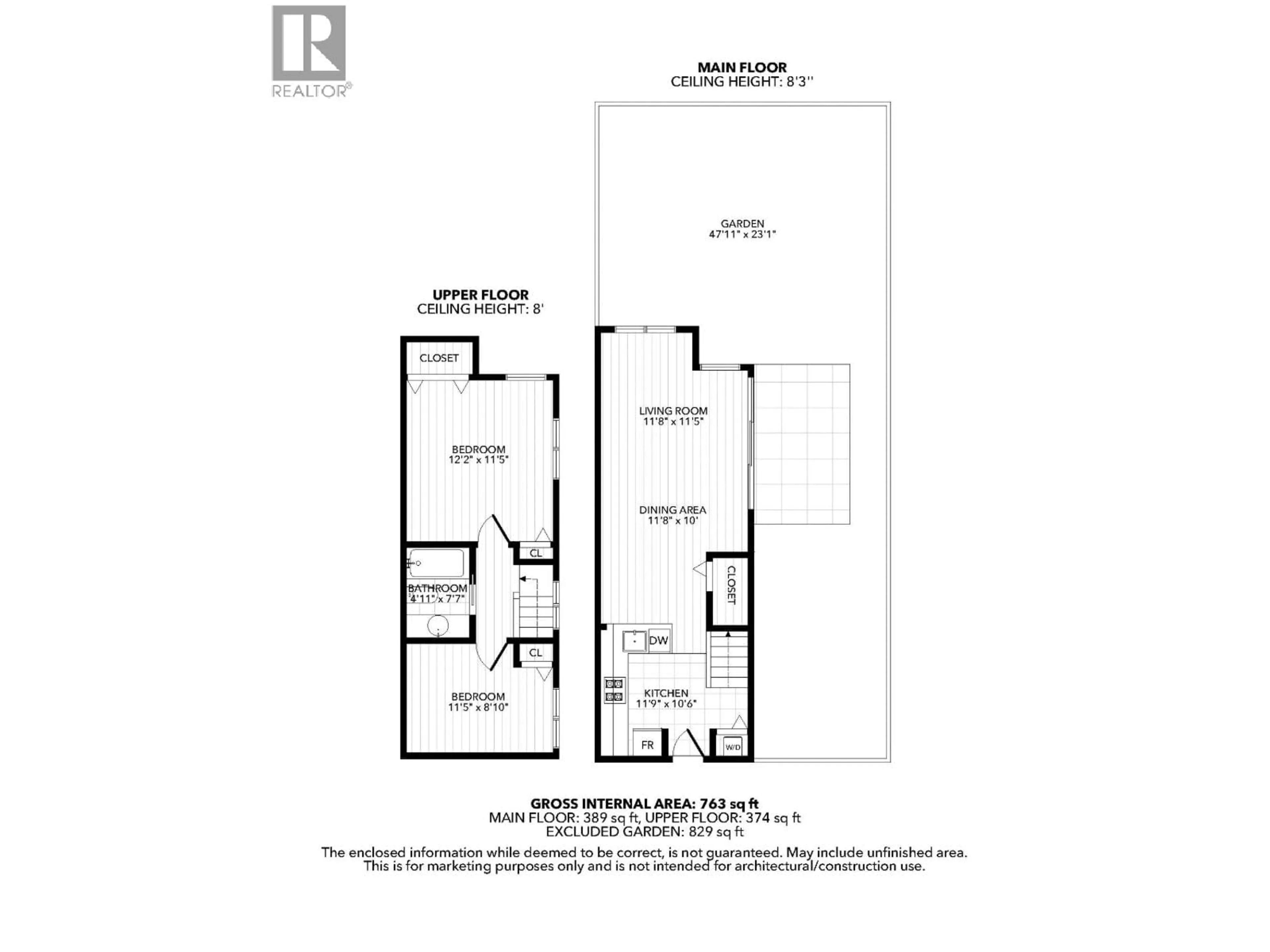 Floor plan for 31 - 460 16TH AVENUE, Vancouver British Columbia V5Y1Z3