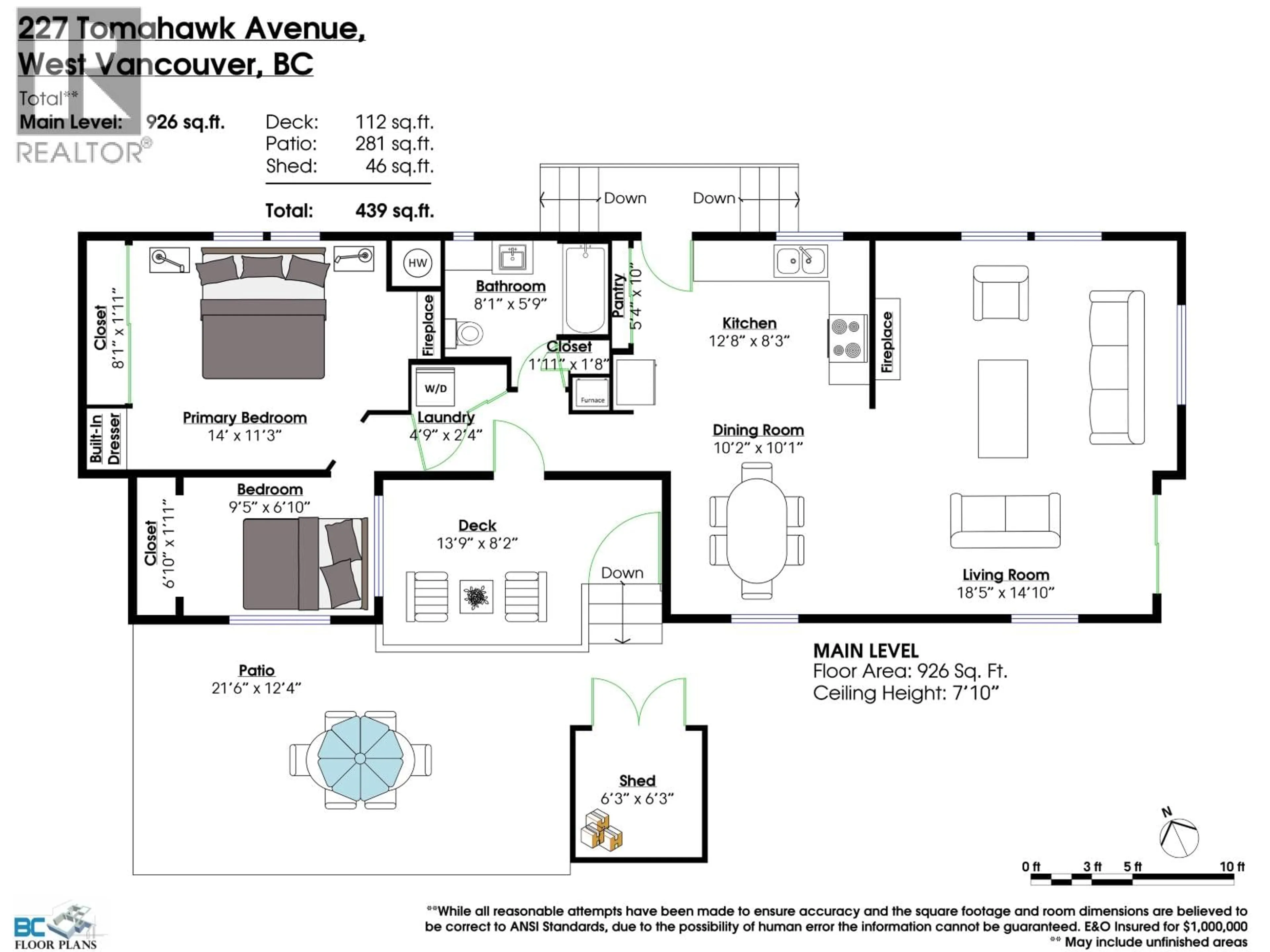 Floor plan for 227 TOMAHAWK AVENUE, West Vancouver British Columbia V7P1C4