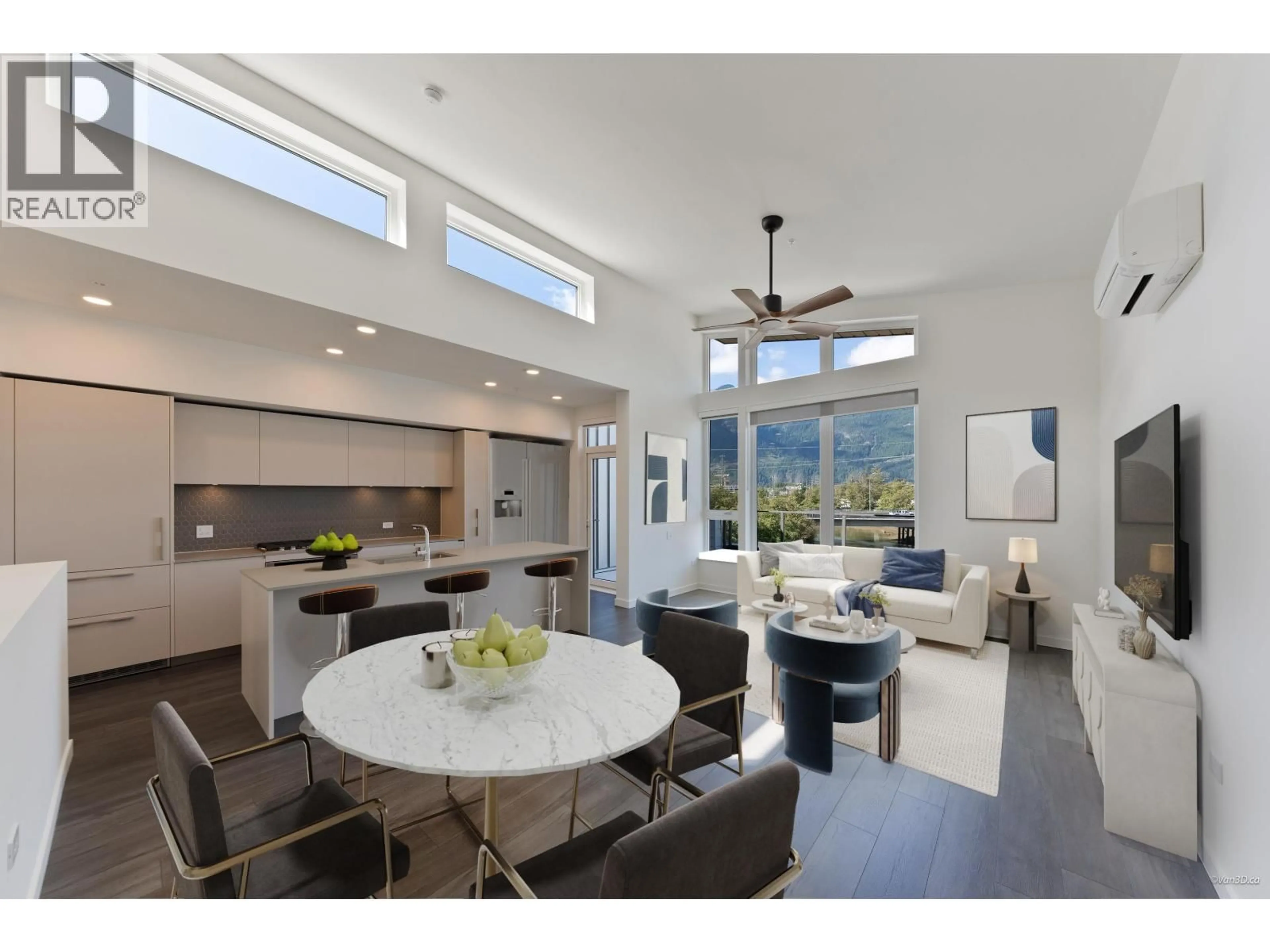 Open concept kitchen, ceramic/tile floor for 208 - 1502 SCOTT CRESCENT, Squamish British Columbia V8B1G4