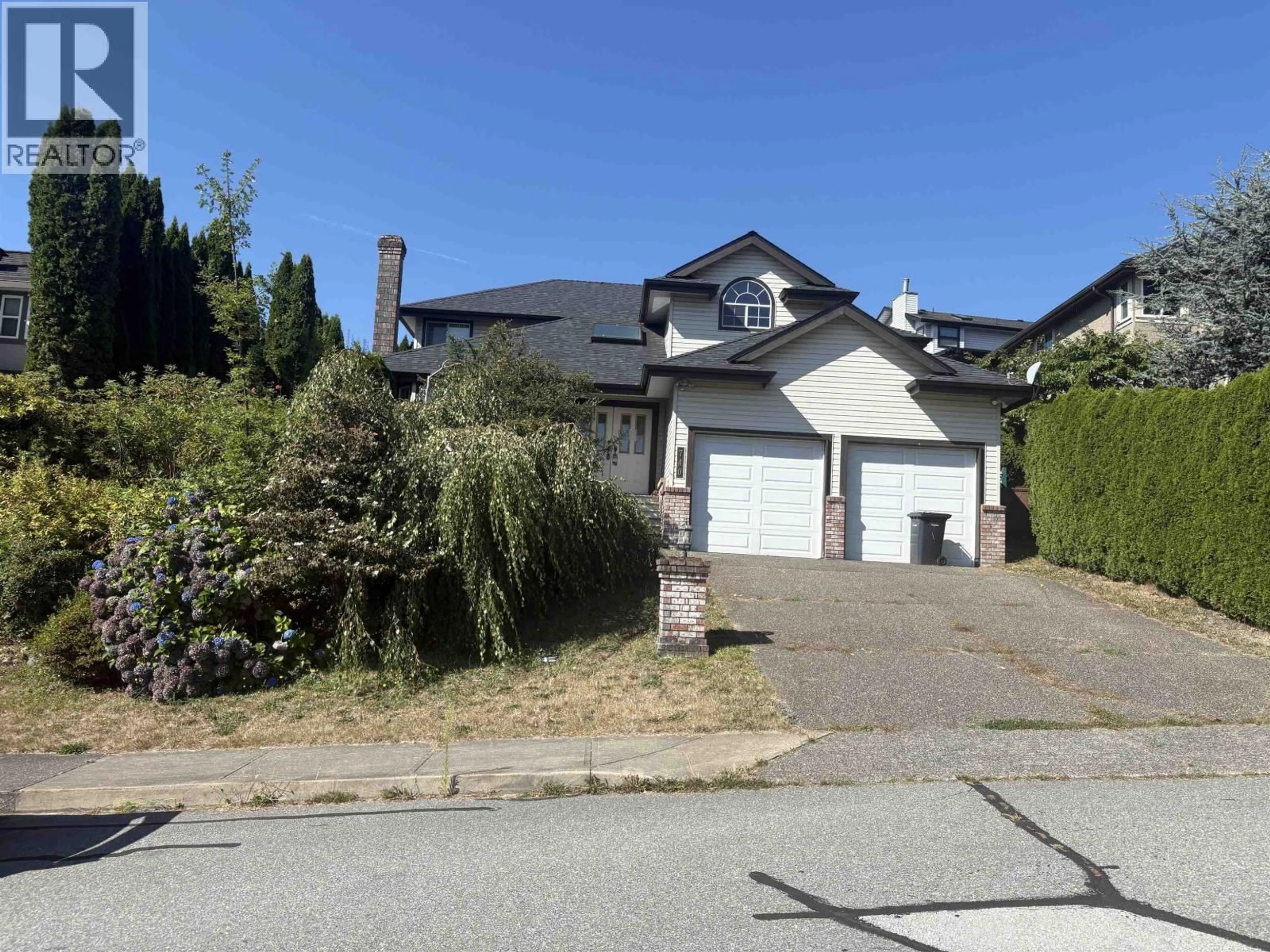 A pic from outside/outdoor area/front of a property/back of a property/a pic from drone, street for 740 CLEARWATER WAY, Coquitlam British Columbia V3C6A3