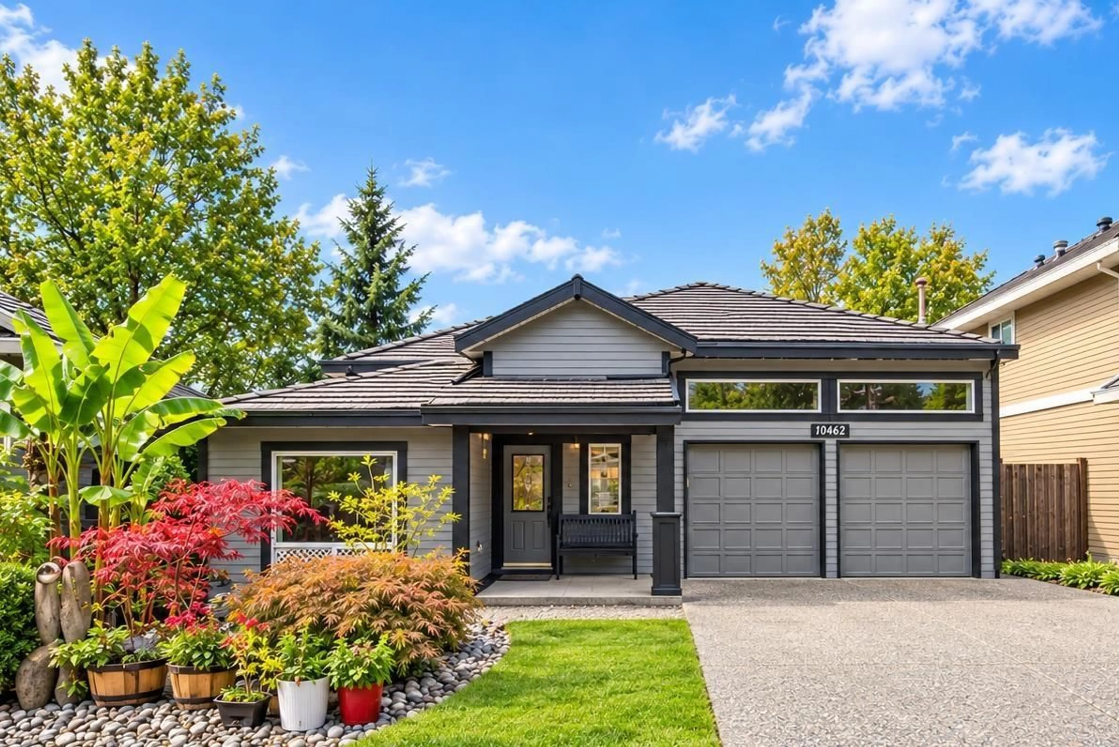 Home with vinyl exterior material, street for 10462 WILTSHIRE BOULEVARD, Delta British Columbia V4C8G6