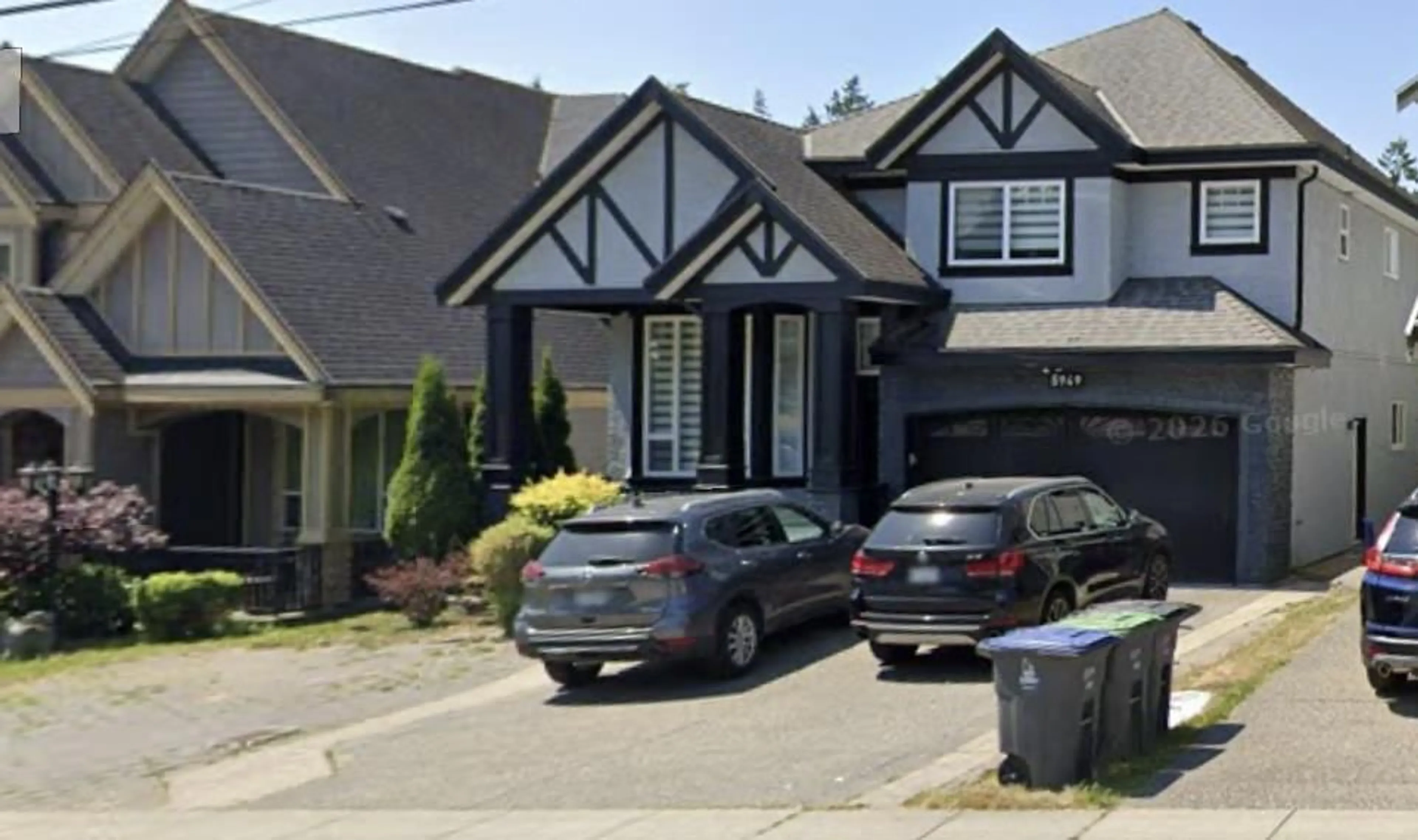 Home with vinyl exterior material, street for 5949 125 STREET, Surrey British Columbia V3X1X2