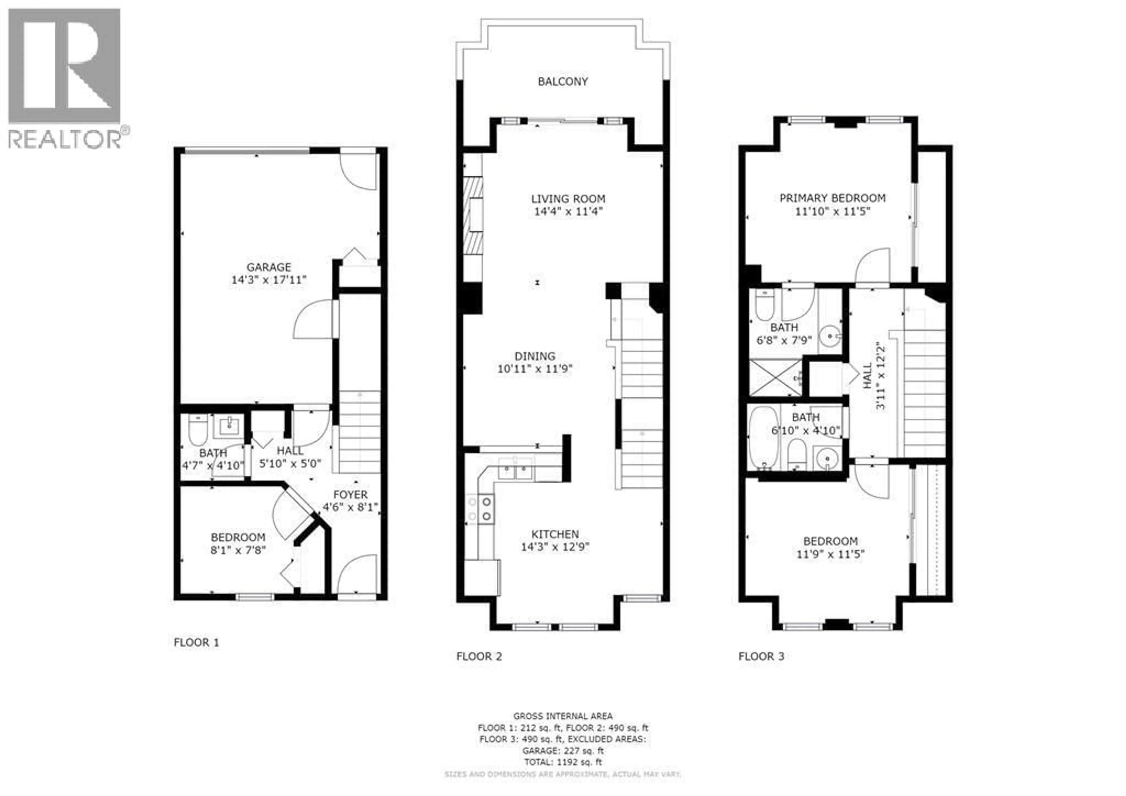 Floor plan for 65 - 11571 THORPE ROAD, Richmond British Columbia V6X3Z4