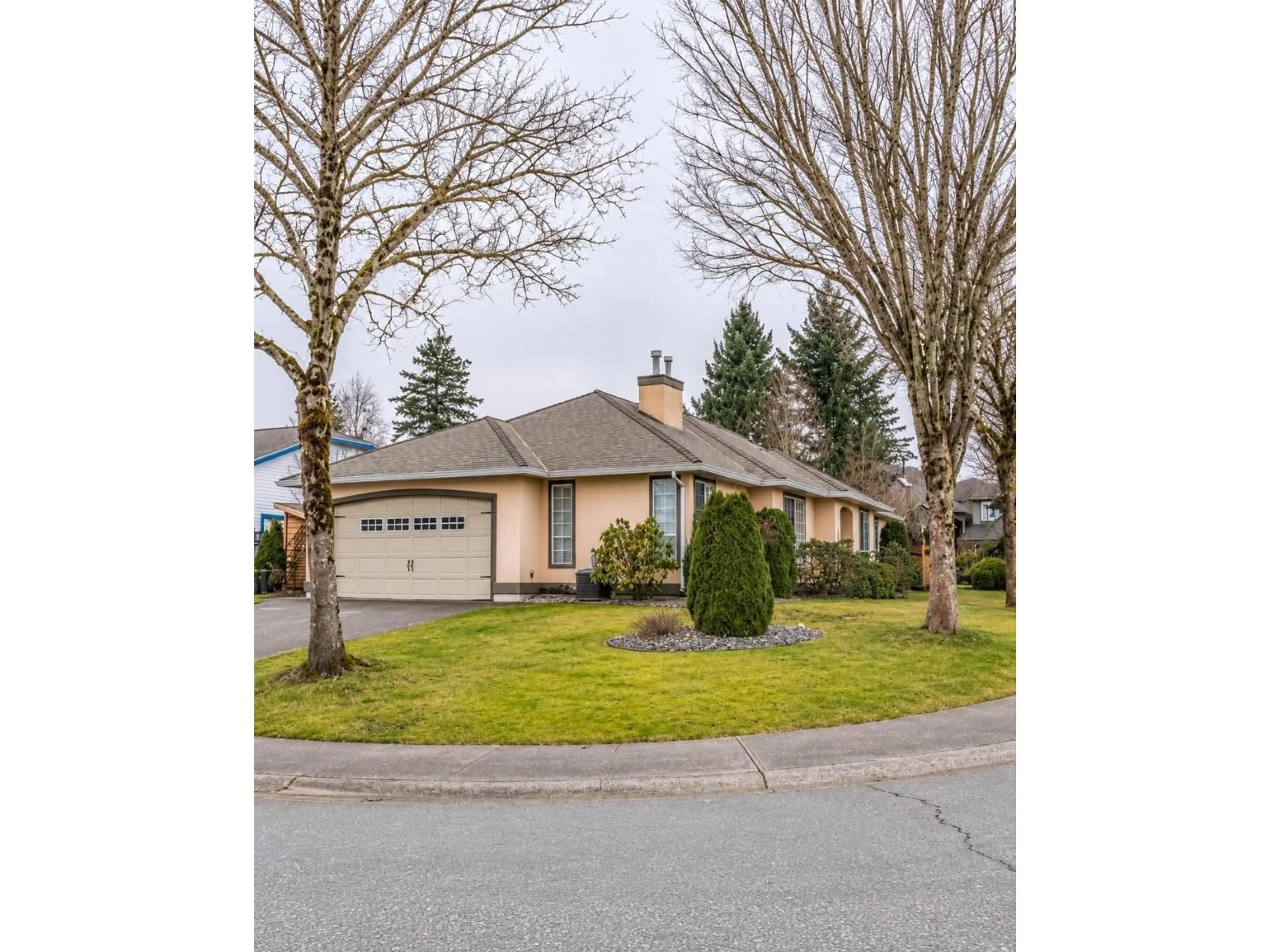 Home with vinyl exterior material, street for 16490 84A AVENUE, Surrey British Columbia V4N3G8