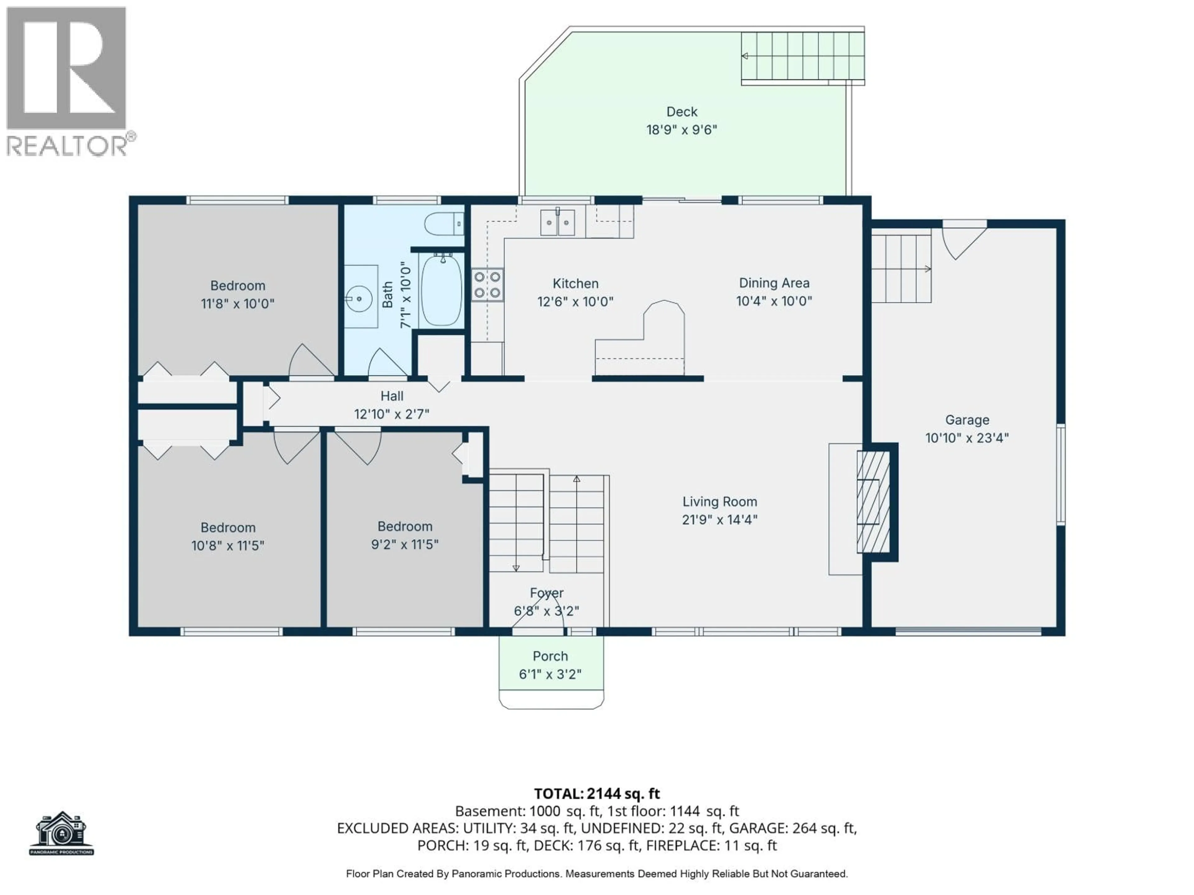 Floor plan for 220 CORNWALL CRESCENT, Williams Lake British Columbia V2G4H1