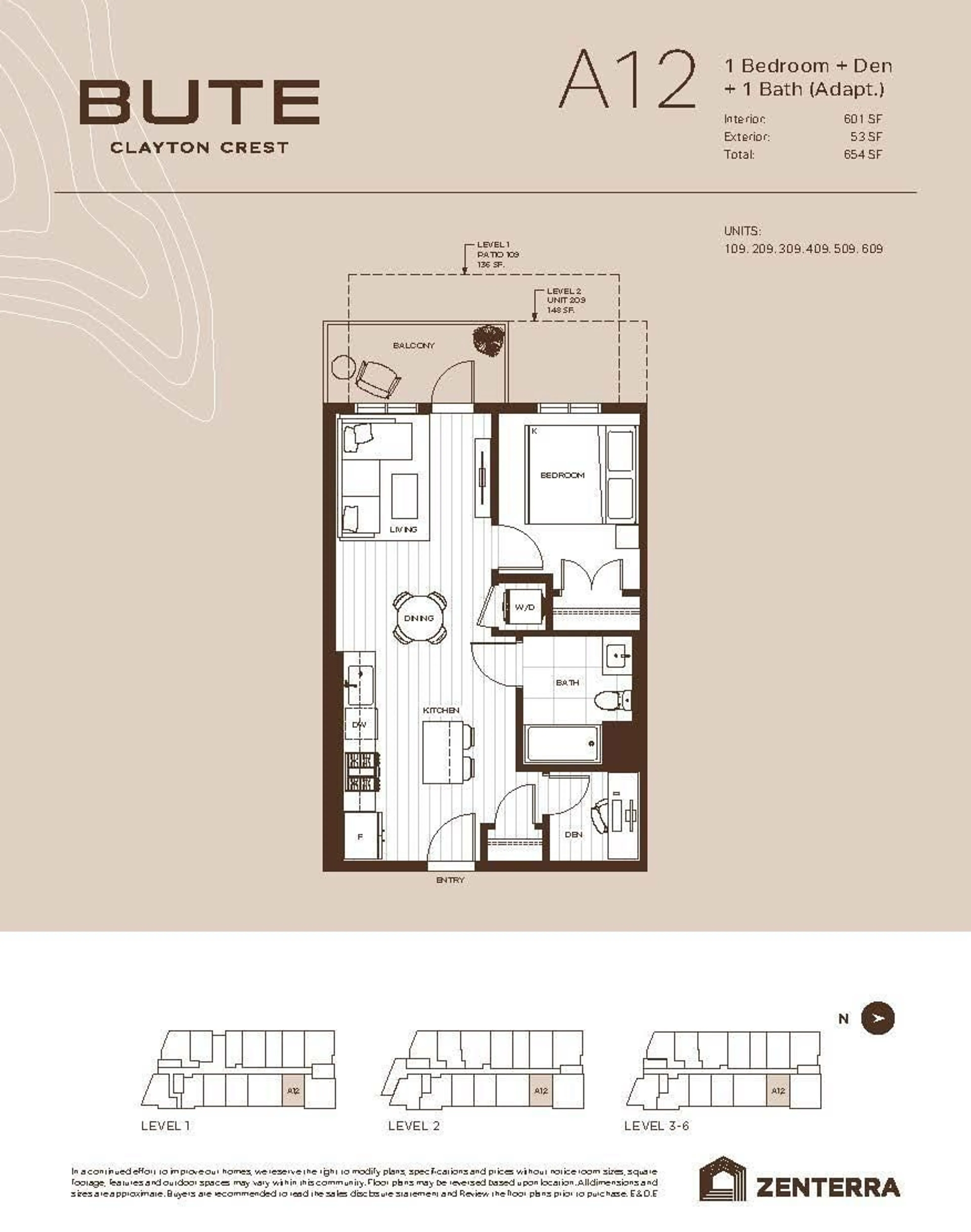 Floor plan for B209 - 18088 72 AVENUE, Surrey British Columbia V3N6B7