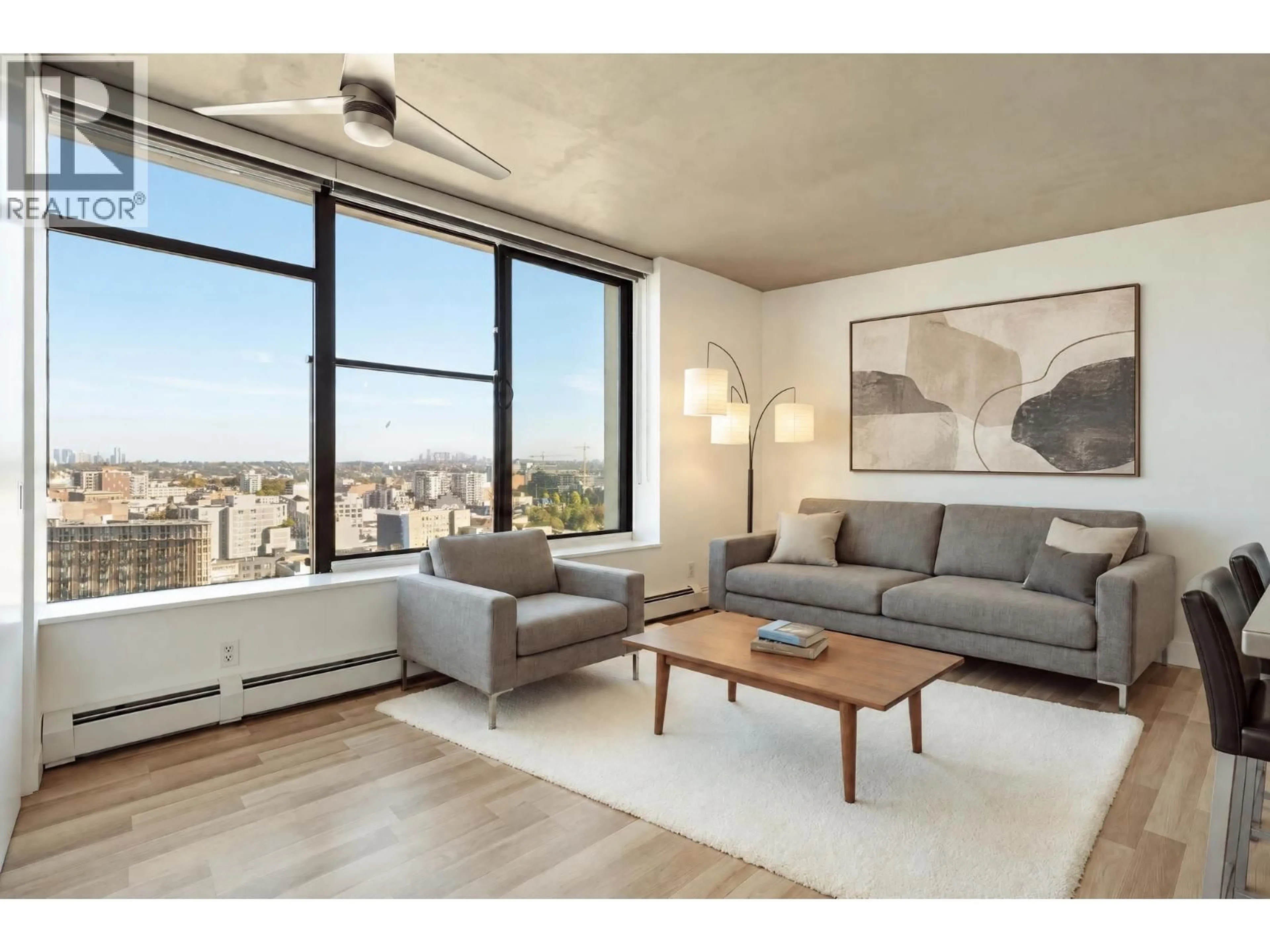 Living room with furniture, unknown for 1803 - 108 CORDOVA STREET, Vancouver British Columbia V6B0G5