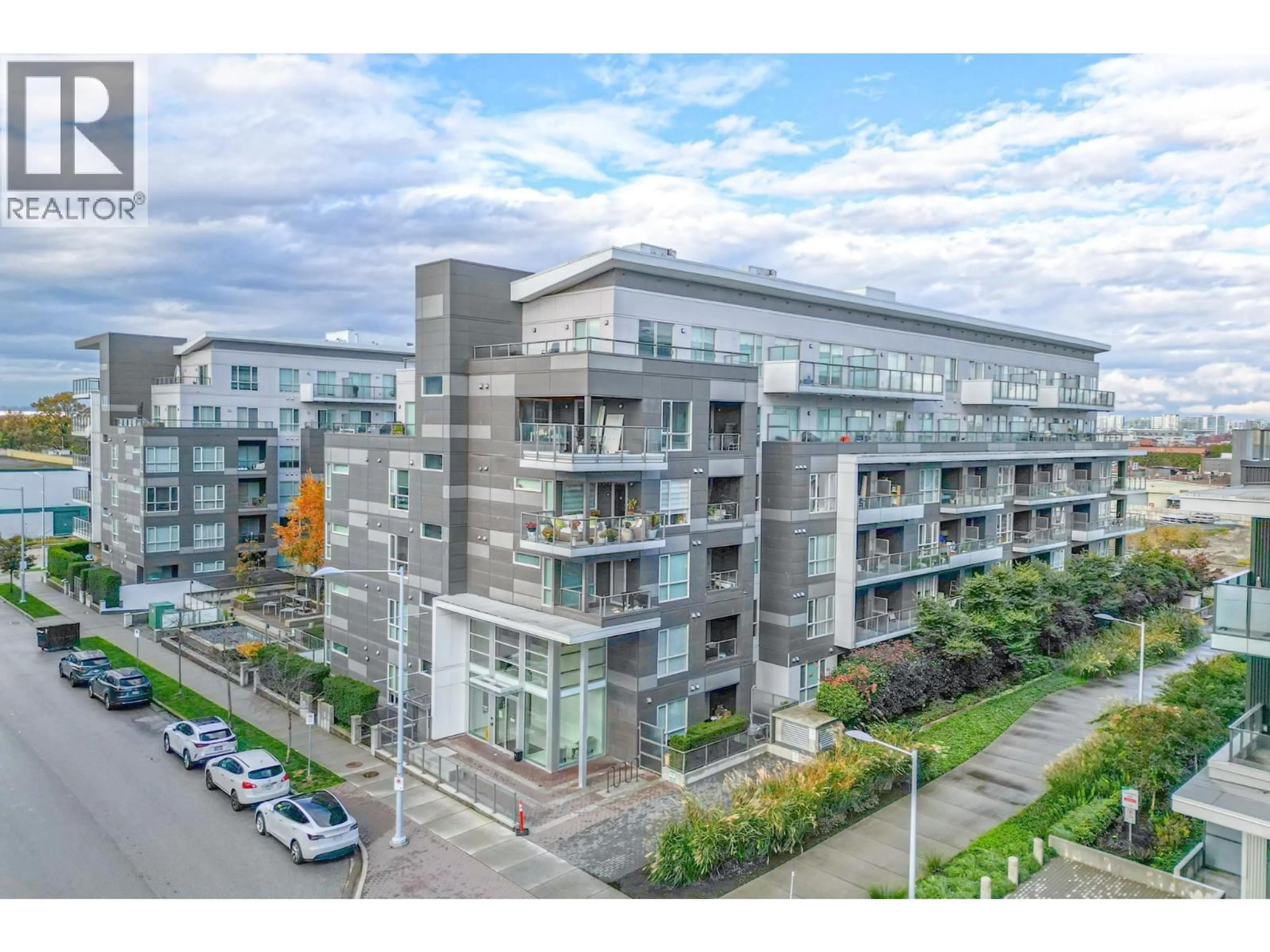 A pic from outside/outdoor area/front of a property/back of a property/a pic from drone, unknown for 305 - 7008 RIVER PARKWAY, Richmond British Columbia V6X0R1