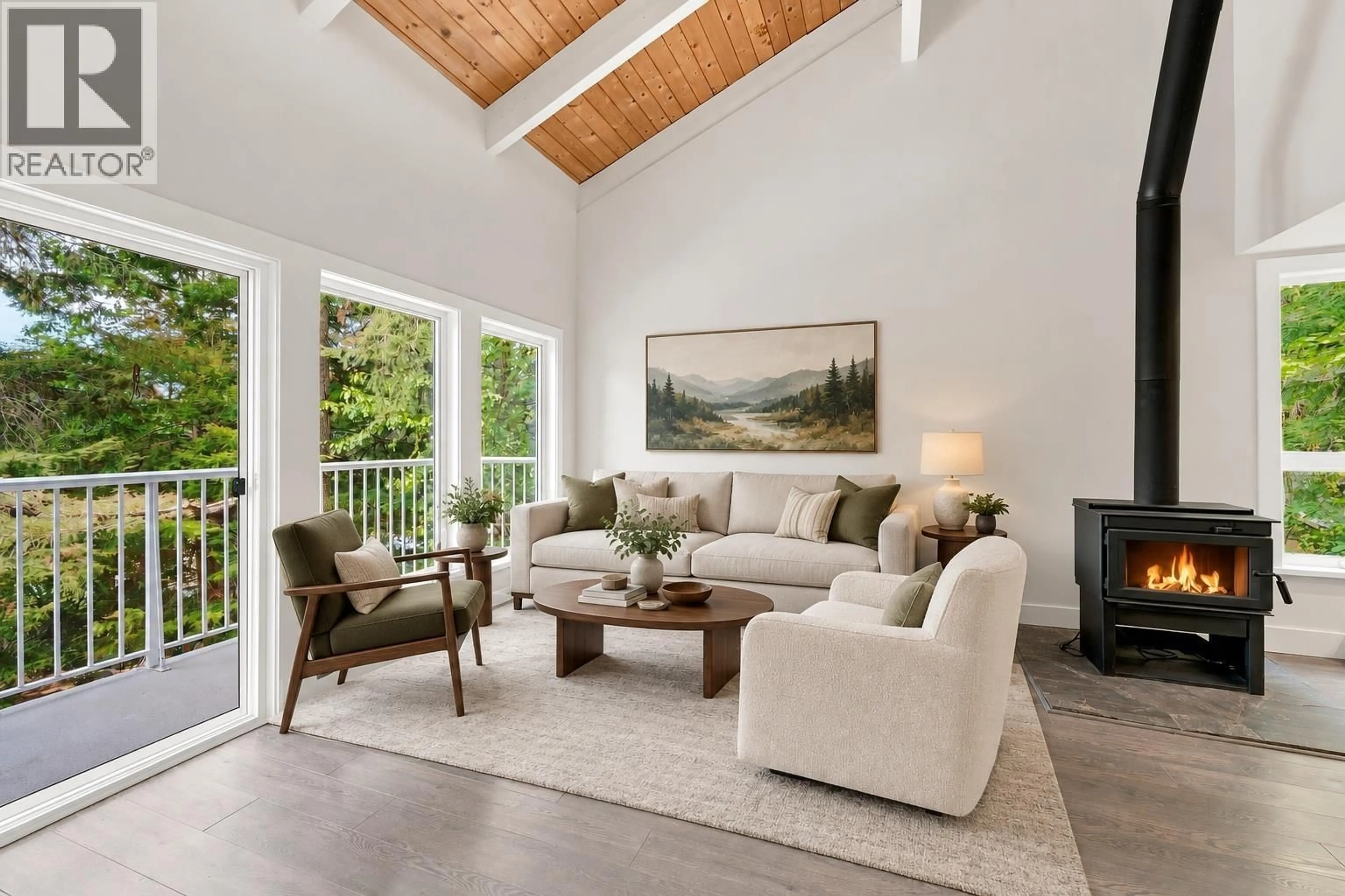 Living room with furniture, unknown for 3015 ALPINE CRESCENT, Whistler British Columbia V8E0B8
