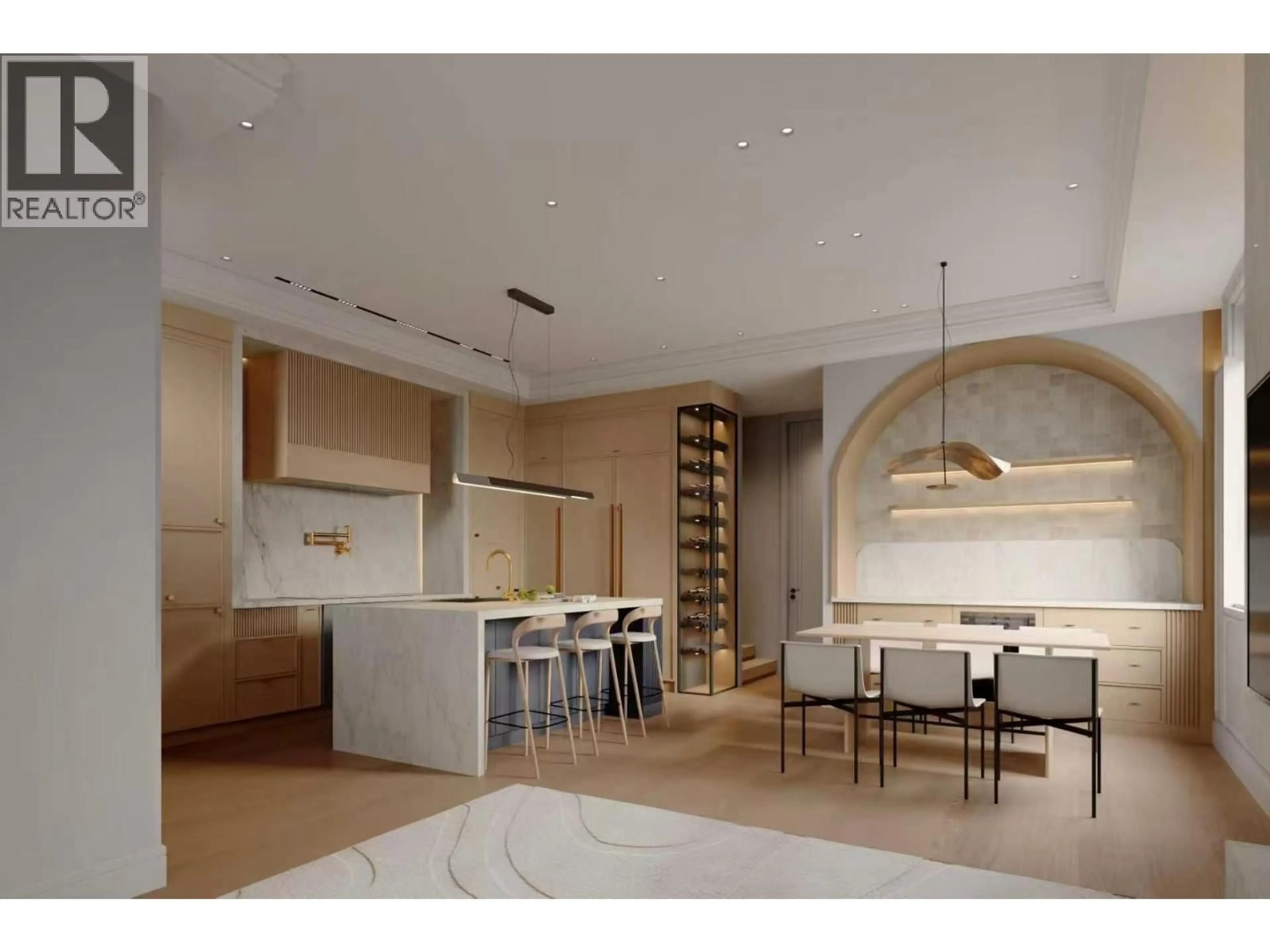 Open concept kitchen, ceramic/tile floor for 2 - 3369 21ST AVENUE, Vancouver British Columbia V6S1G8