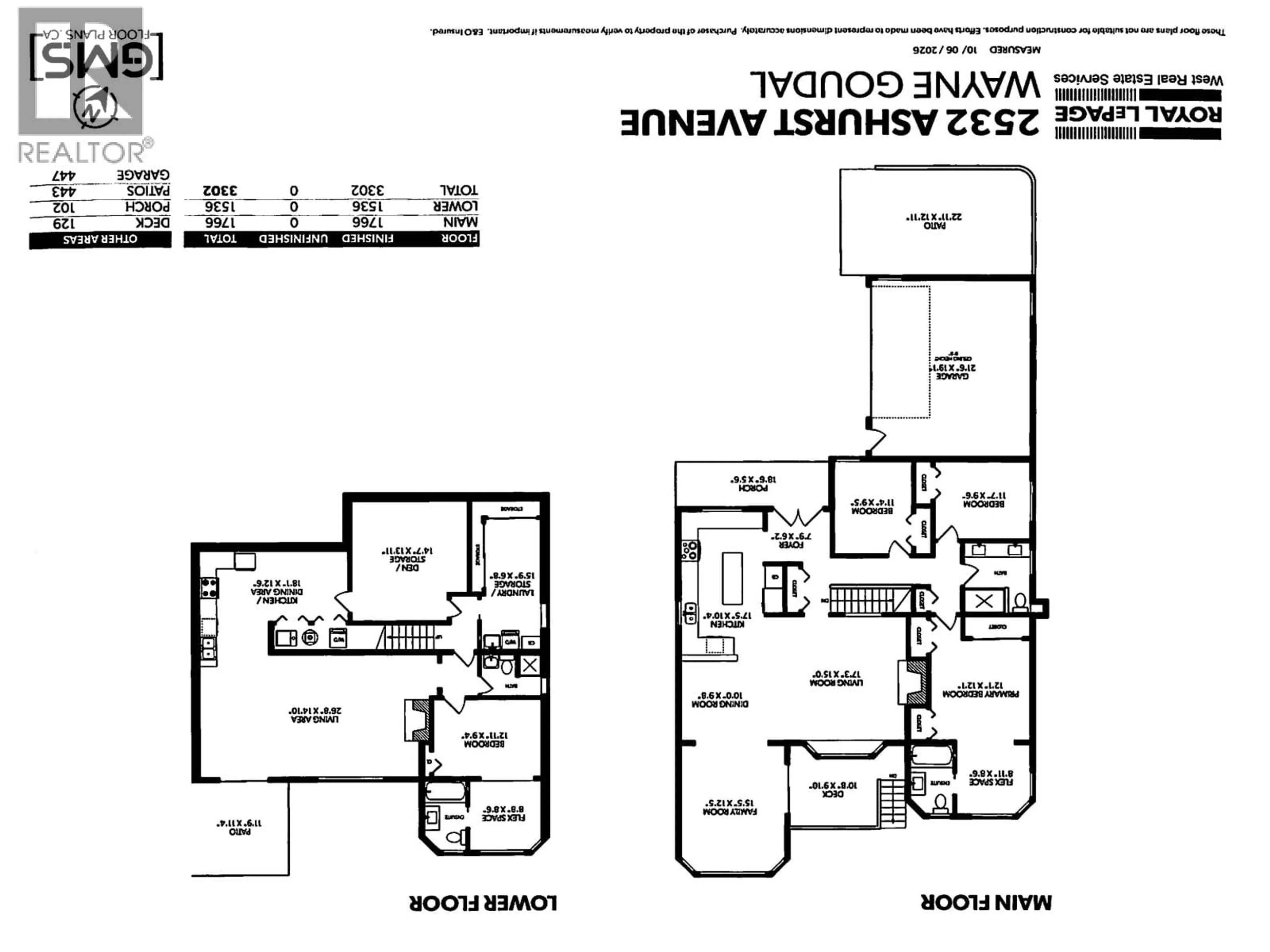 Floor plan for 2532 ASHURST AVENUE, Coquitlam British Columbia V3K5T4