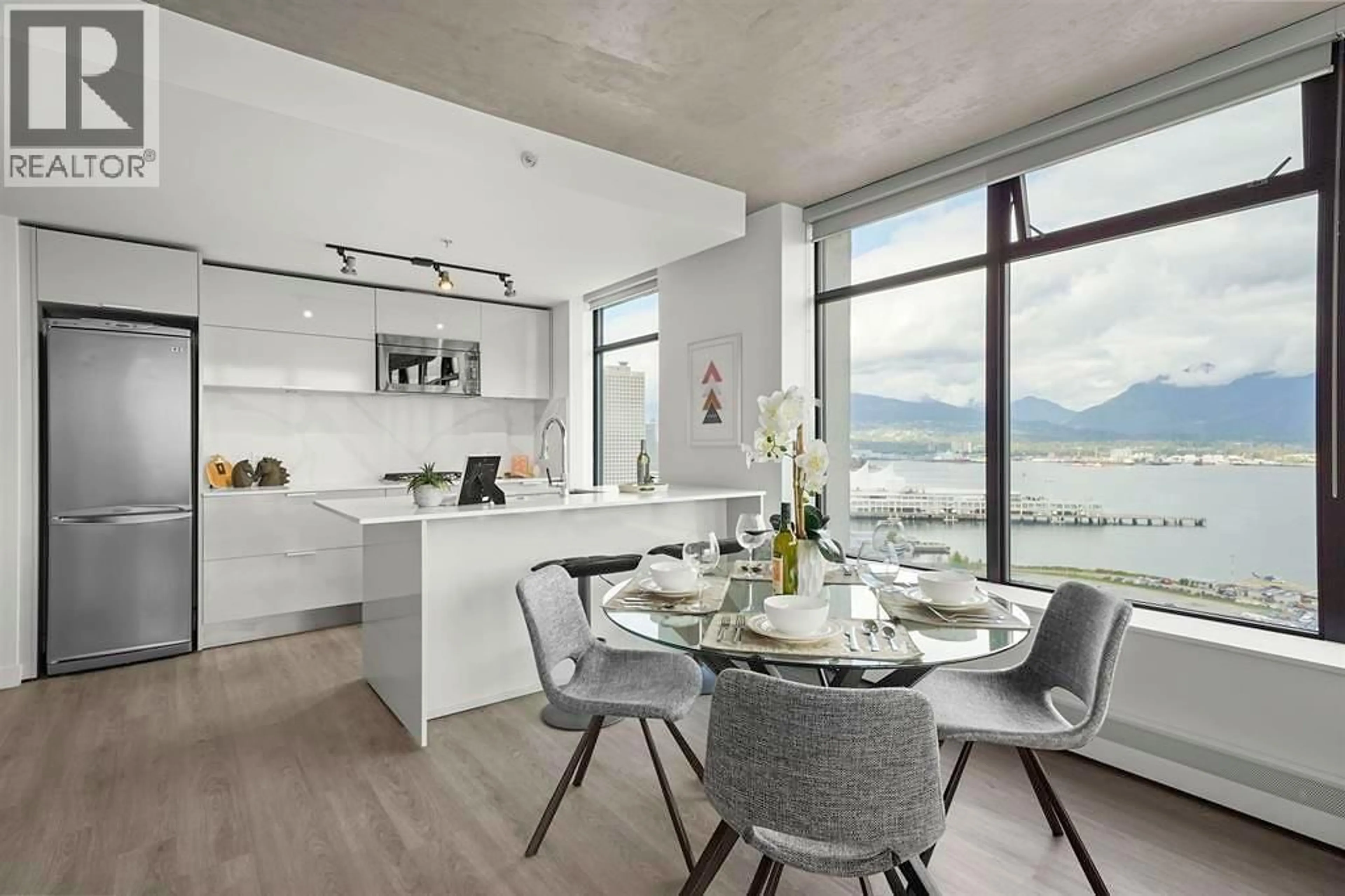 Open concept kitchen, unknown for 2201 - 108 CORDOVA STREET, Vancouver British Columbia V6B0G5