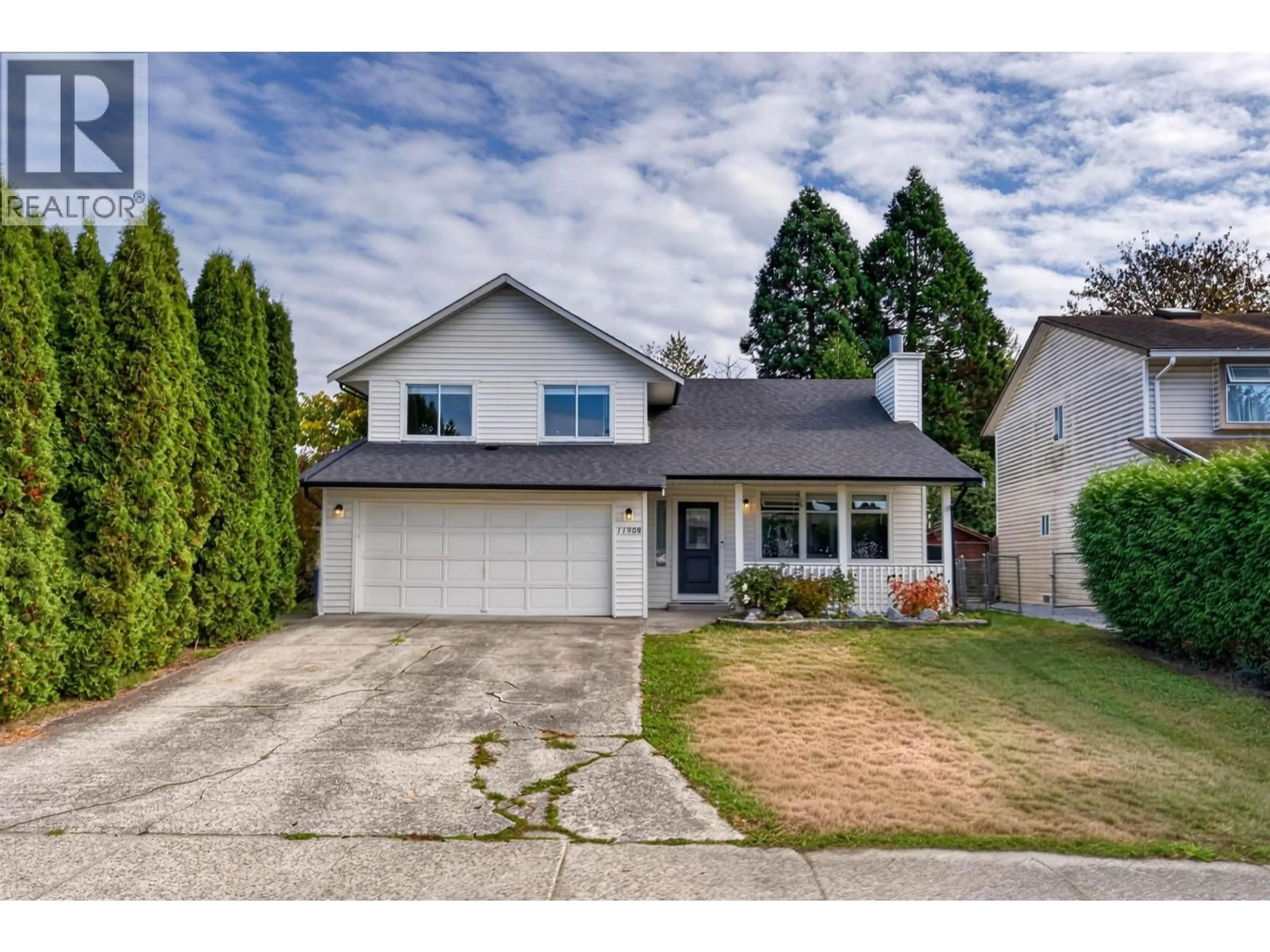 Home with vinyl exterior material, street for 11908 MEADOWLARK DRIVE, Maple Ridge British Columbia V2X9L7