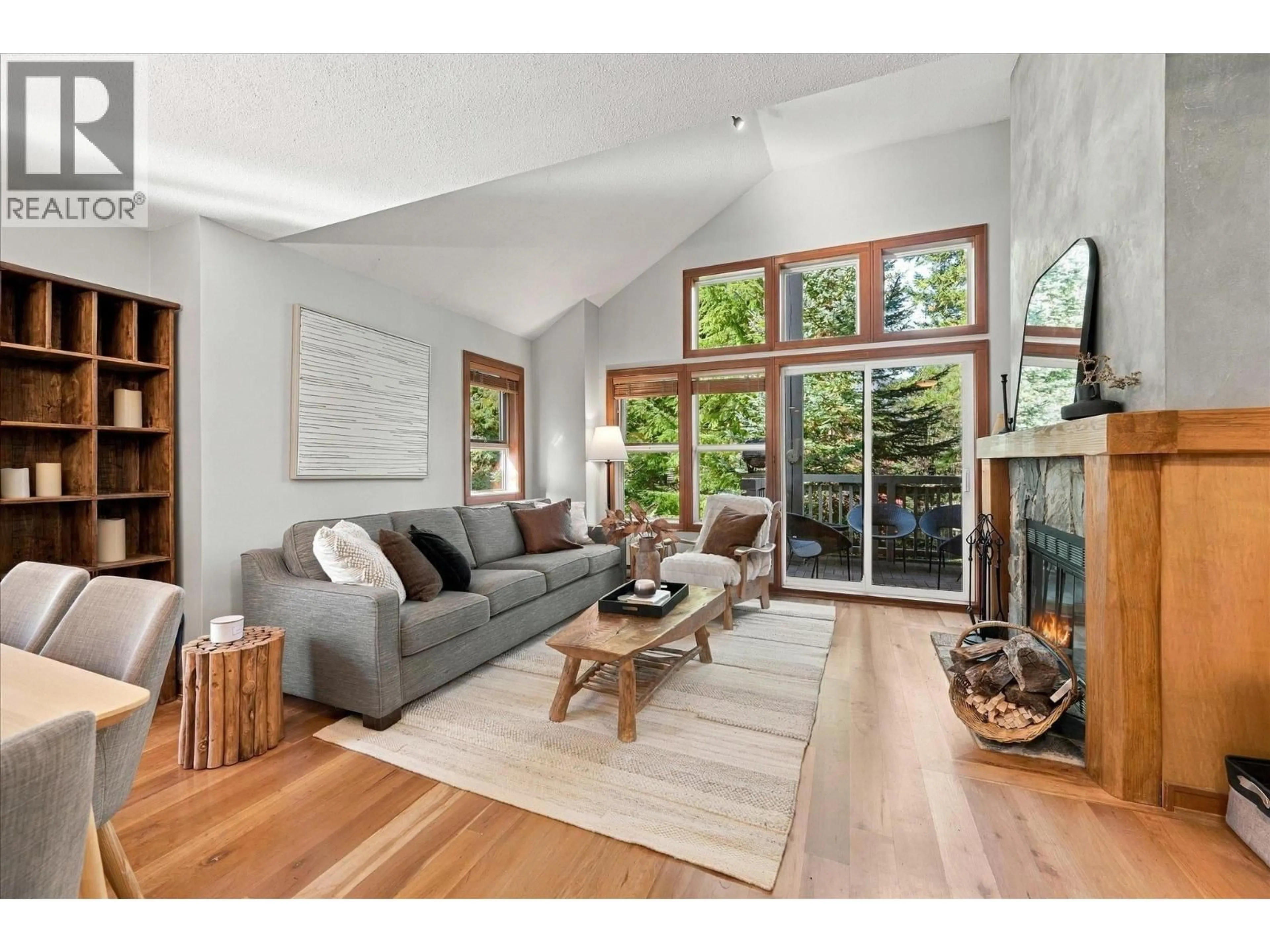 Living room with furniture, wood/laminate floor for 29 - 4661 BLACKCOMB WAY, Whistler British Columbia V8E0Z1