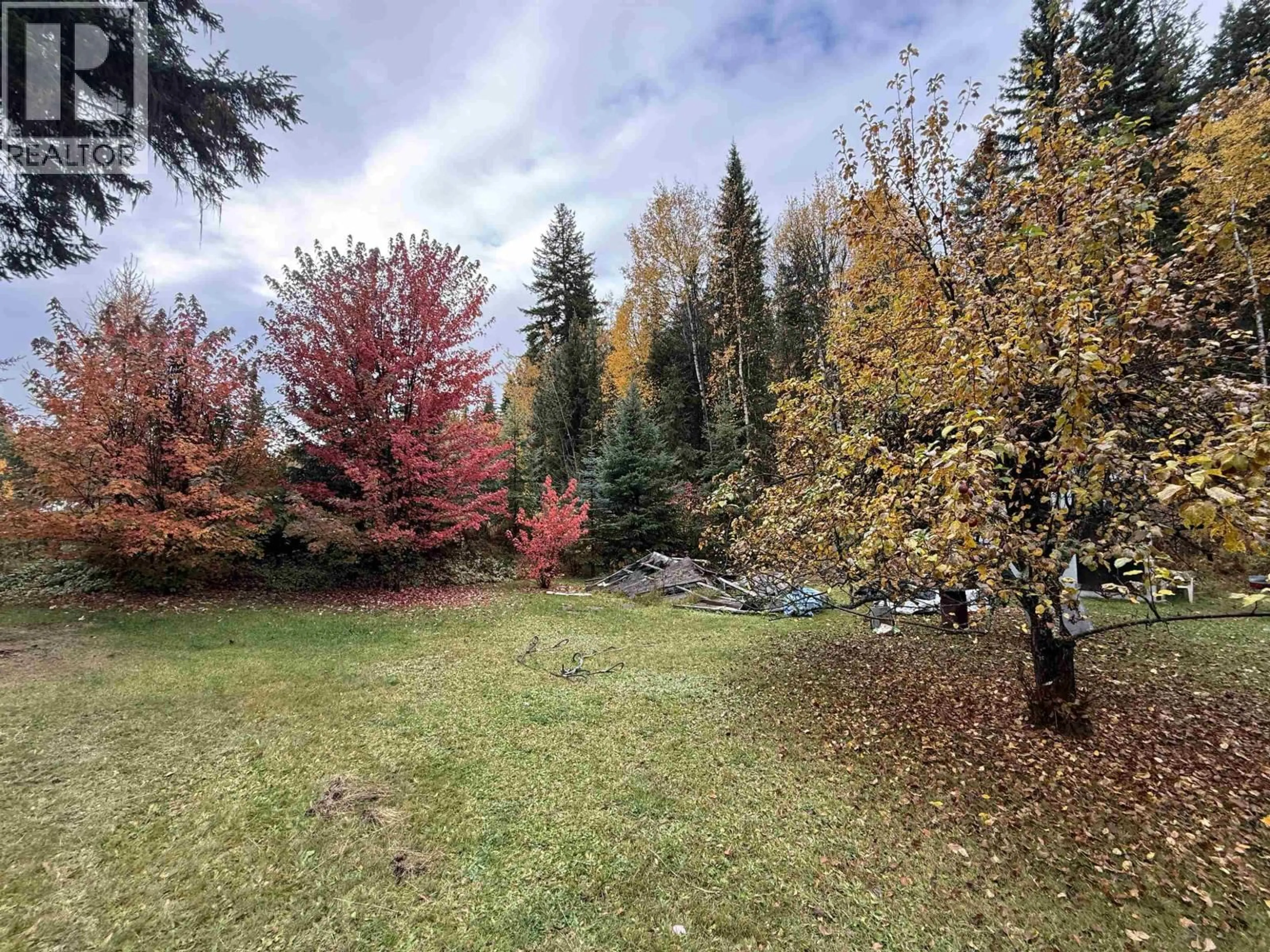 A pic from outside/outdoor area/front of a property/back of a property/a pic from drone, forest/trees view for 2064 WEST FRASER ROAD, Quesnel British Columbia V2J6J7