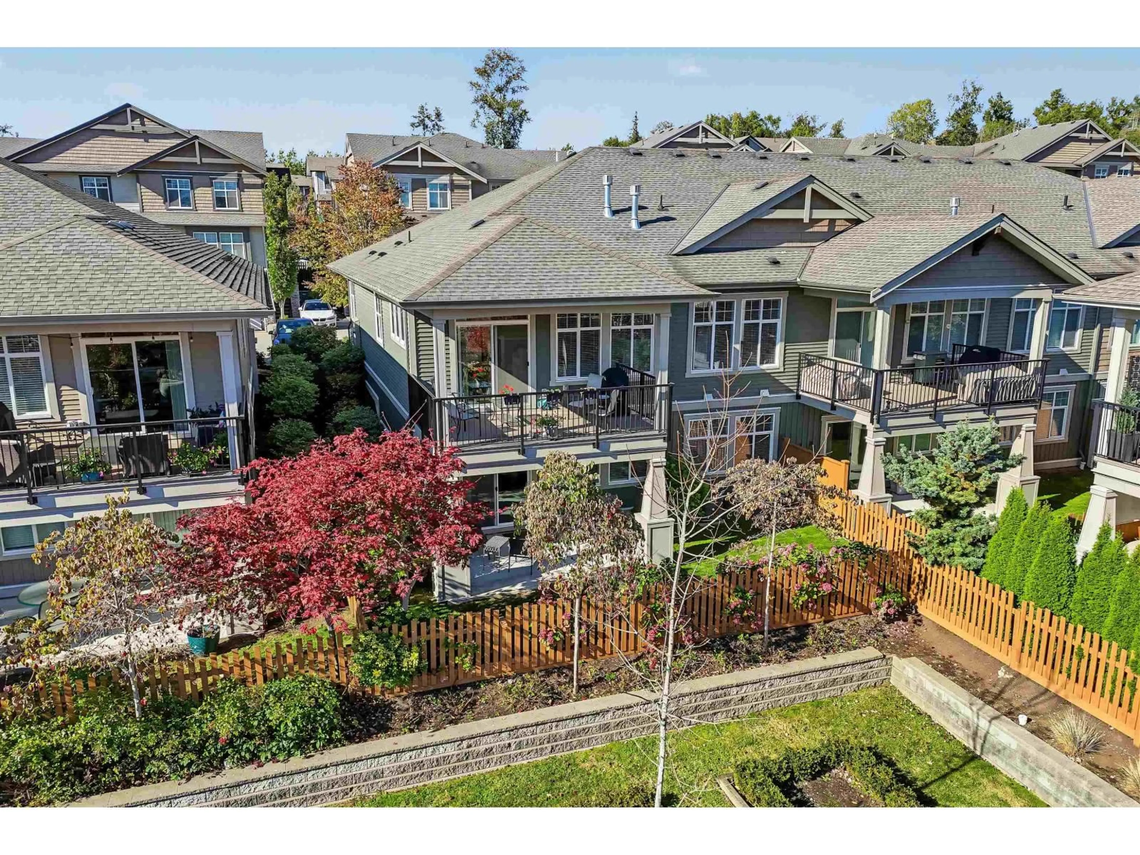 A pic from outside/outdoor area/front of a property/back of a property/a pic from drone, unknown for 88 - 7138 210 STREET, Langley British Columbia V2Y0V7
