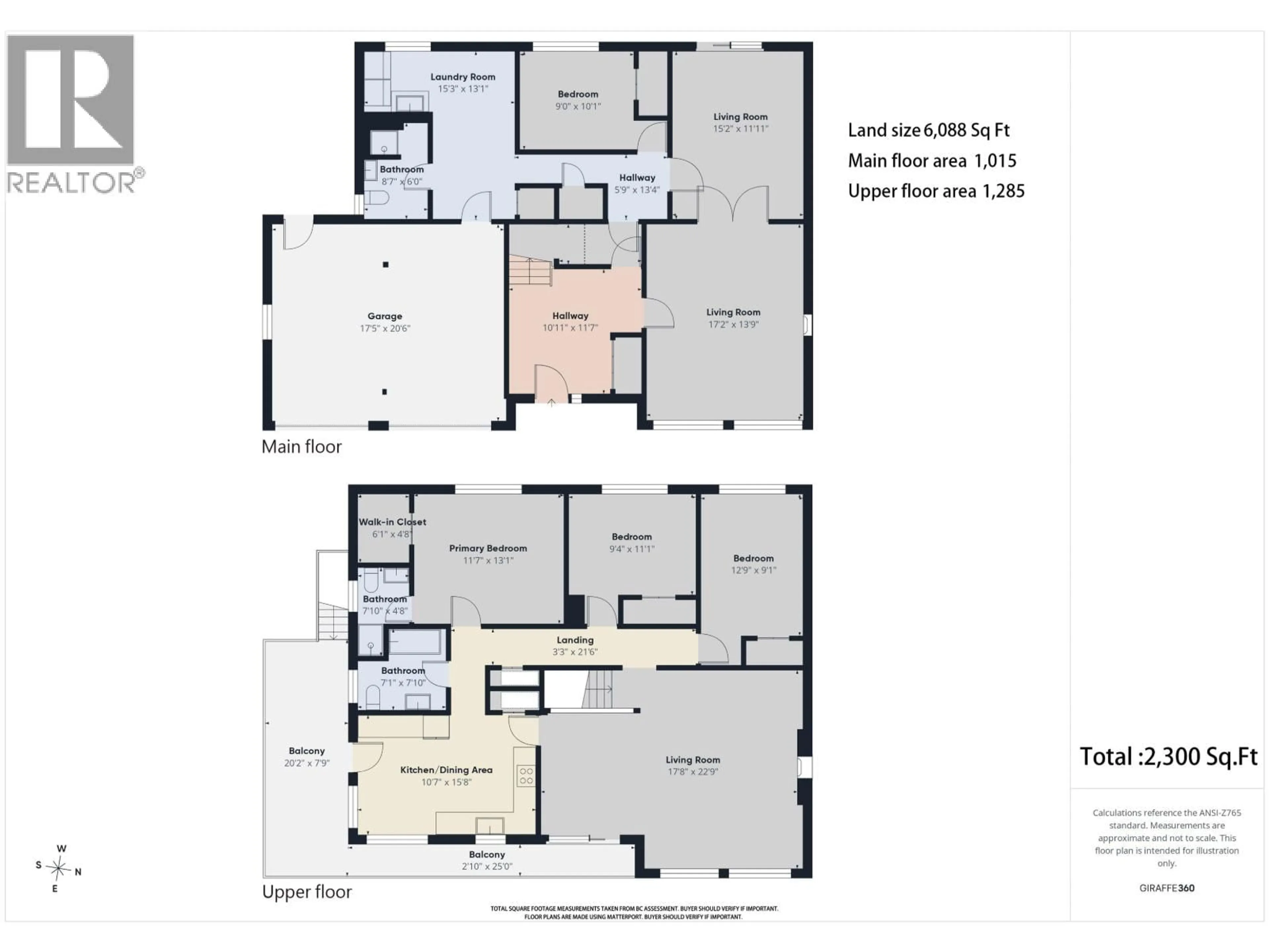 Floor plan for 8420 DEMOREST DRIVE, Richmond British Columbia V7A4M1