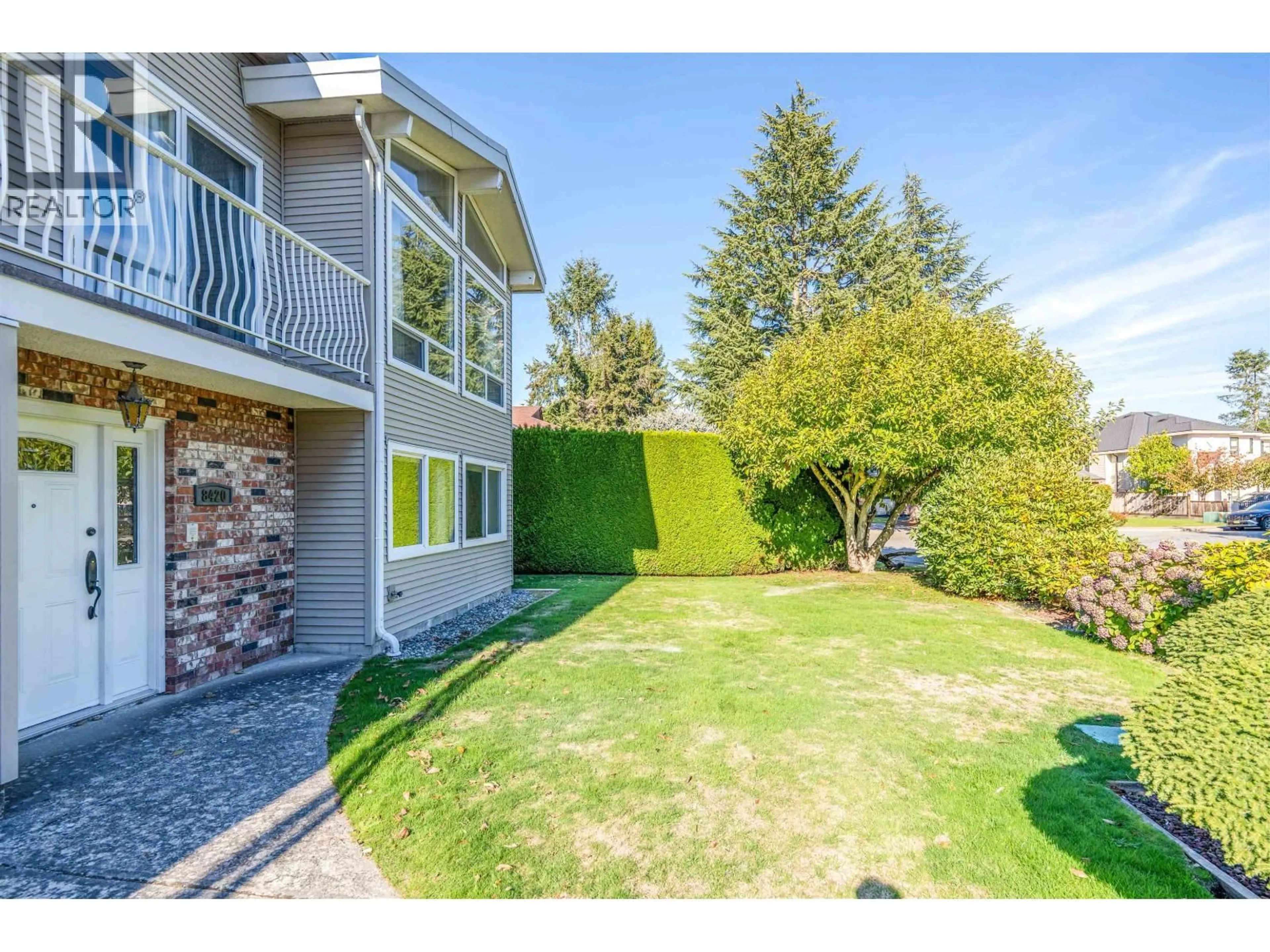 A pic from outside/outdoor area/front of a property/back of a property/a pic from drone, unknown for 8420 DEMOREST DRIVE, Richmond British Columbia V7A4M1
