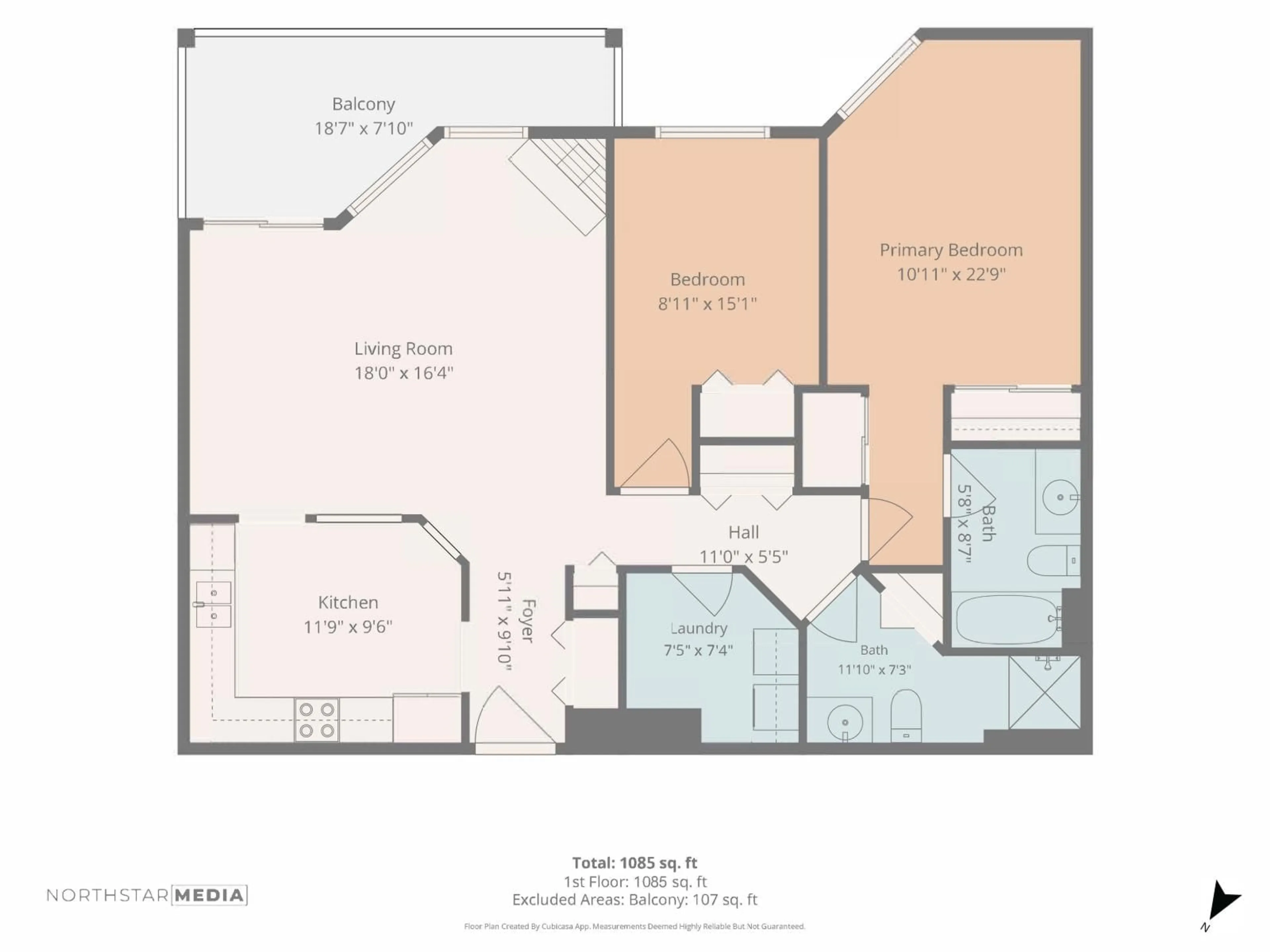 Floor plan for 102 - 2491 GLADWIN ROAD, Abbotsford British Columbia V2T3N8
