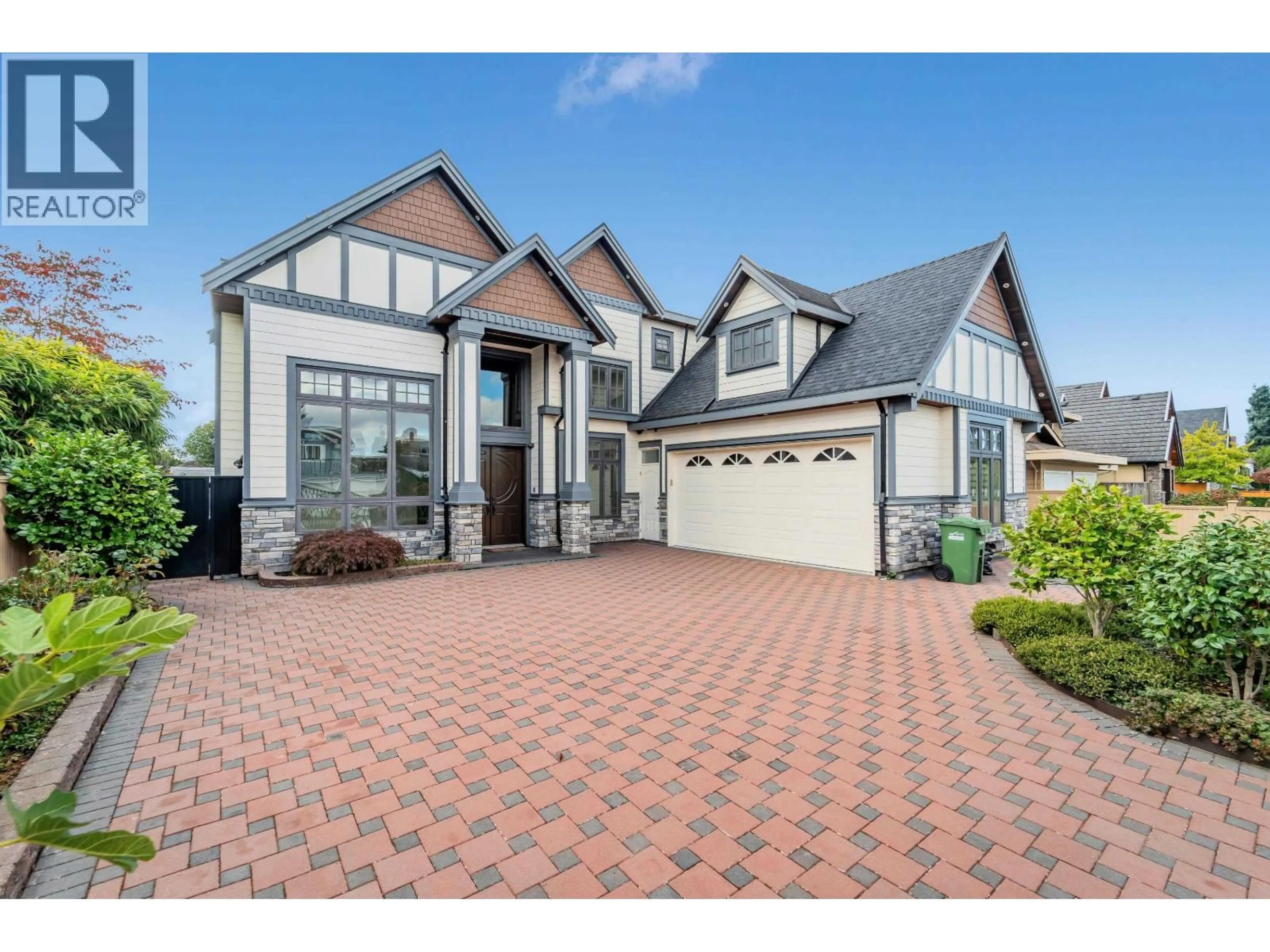 Home with brick exterior material, street for 8180 OSGOODE DRIVE, Richmond British Columbia V7A4P1