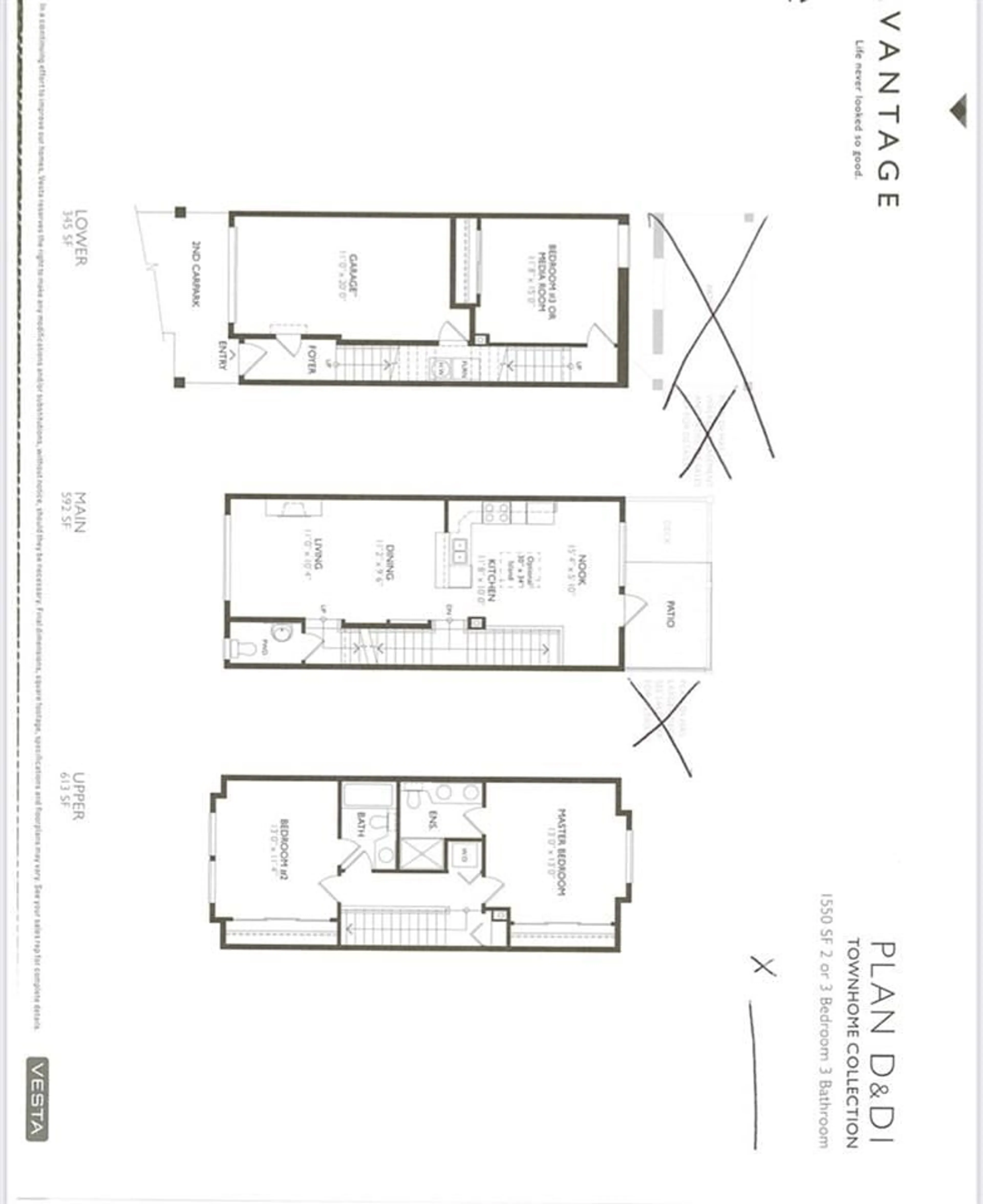 Floor plan for 42 - 7848 170 STREET, Surrey British Columbia V4N6M4