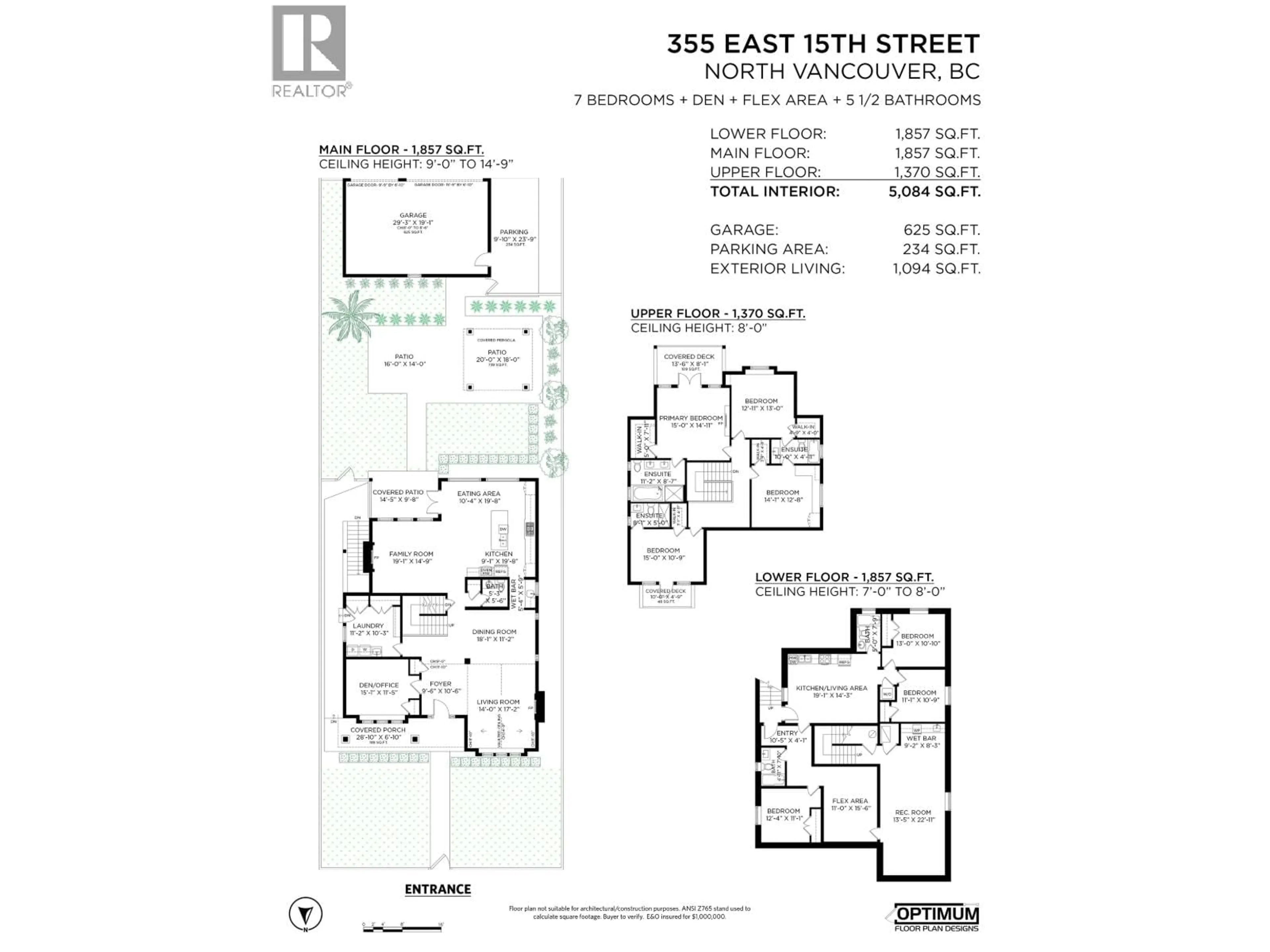 Floor plan for 355 15TH STREET, North Vancouver British Columbia V7L2R6