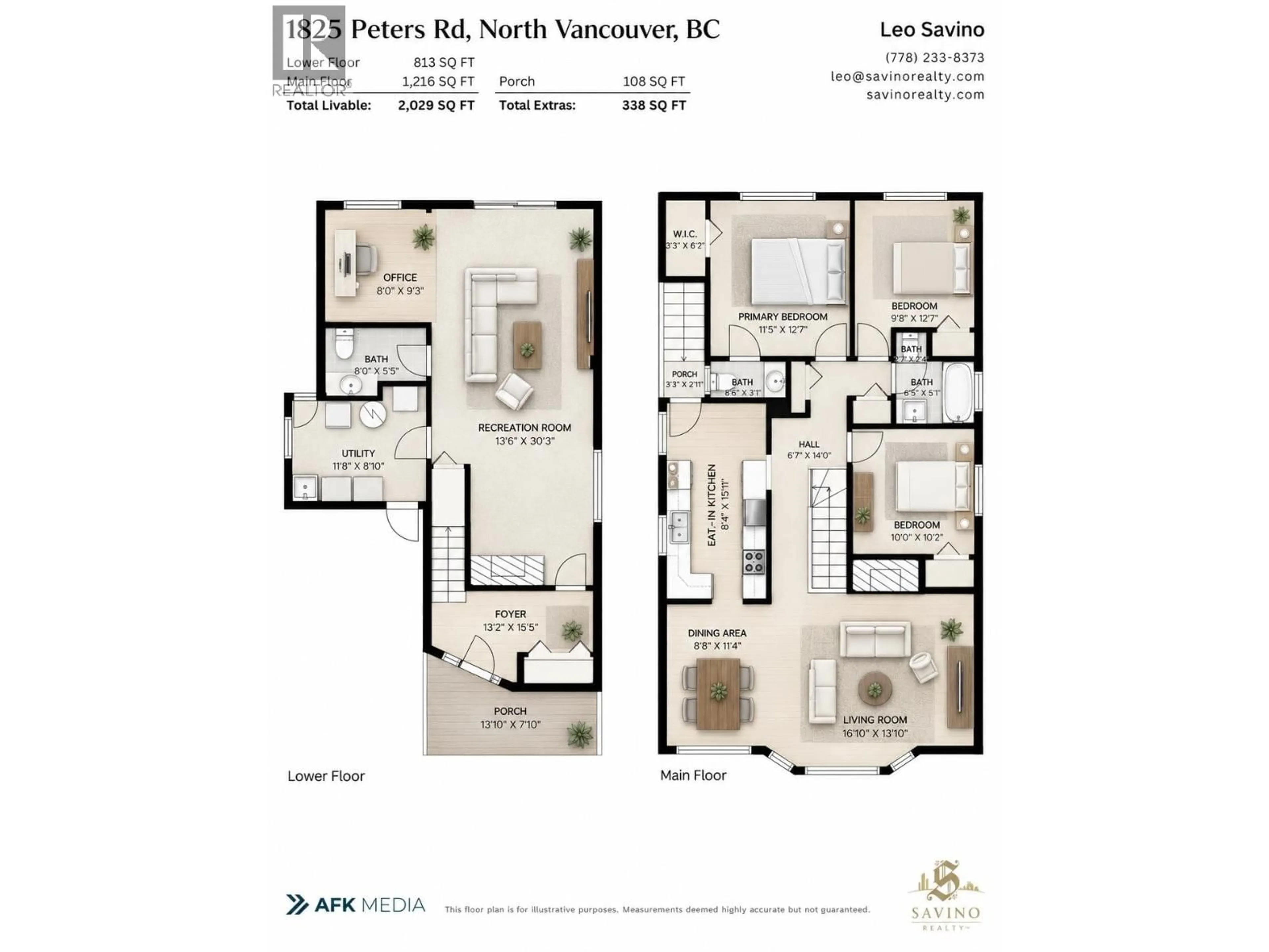 Floor plan for 1825 PETERS ROAD, North Vancouver British Columbia V7Y1Y7