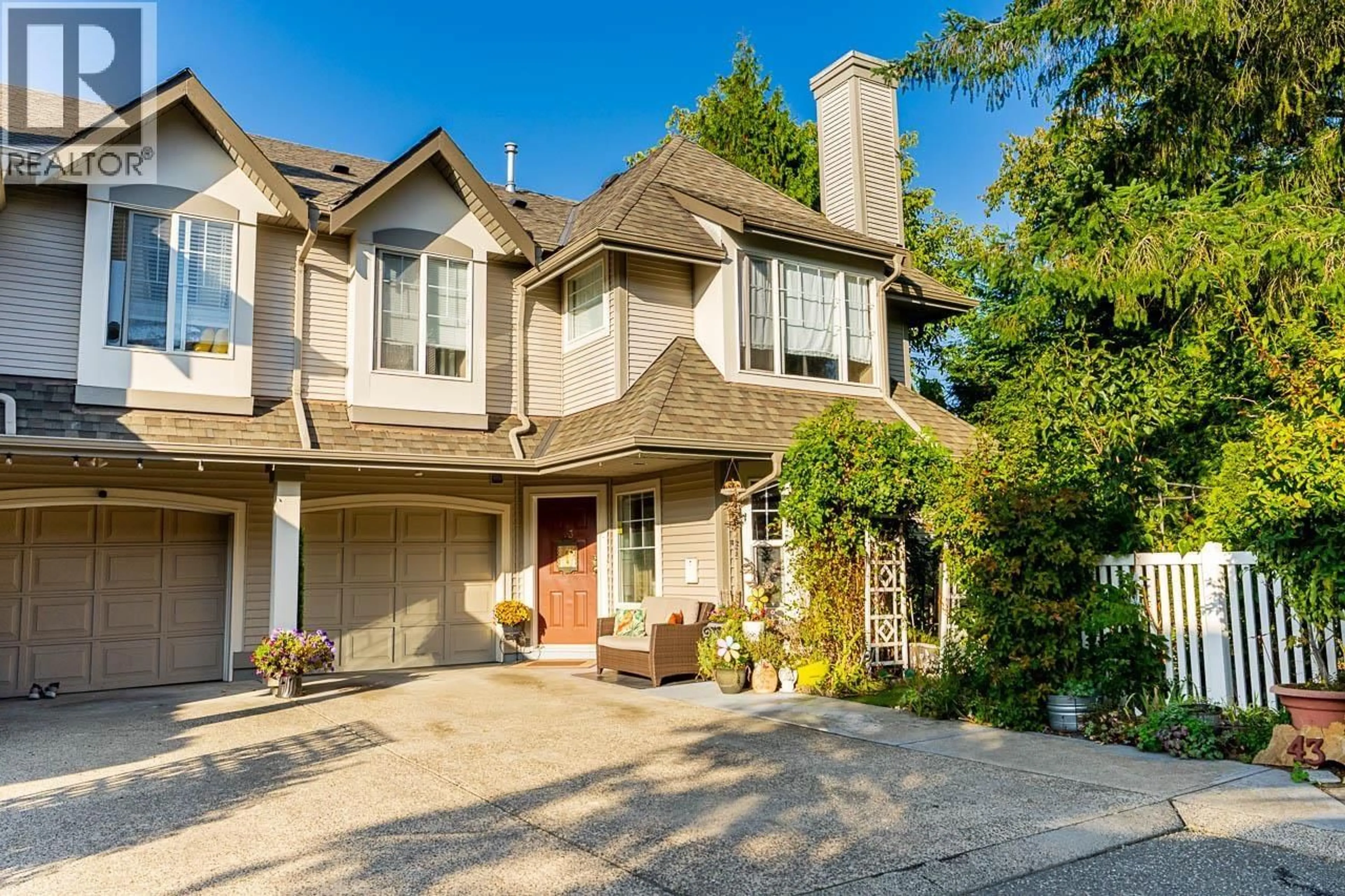 Home with brick exterior material, street for 43 - 23085 118 AVENUE, Maple Ridge British Columbia V2X3J7