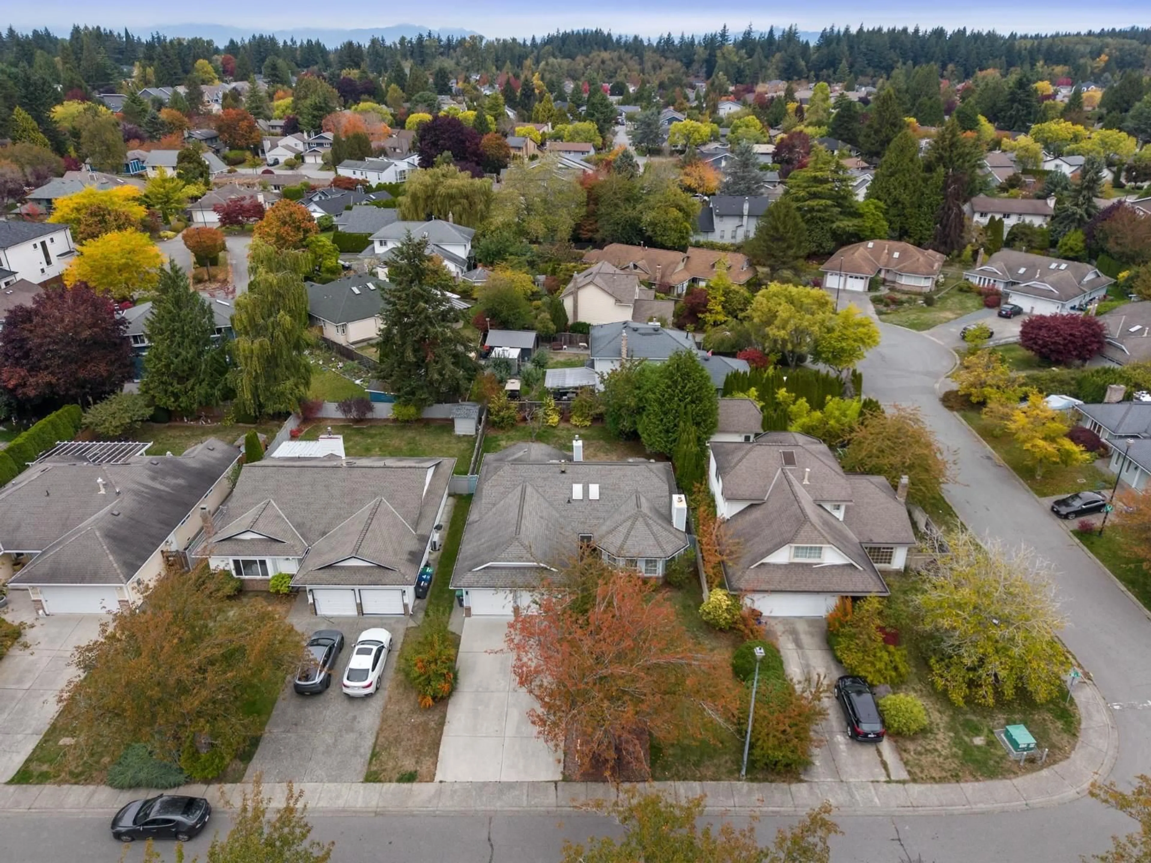 A pic from outside/outdoor area/front of a property/back of a property/a pic from drone, street for 14129 16A AVENUE, Surrey British Columbia V4A8K2