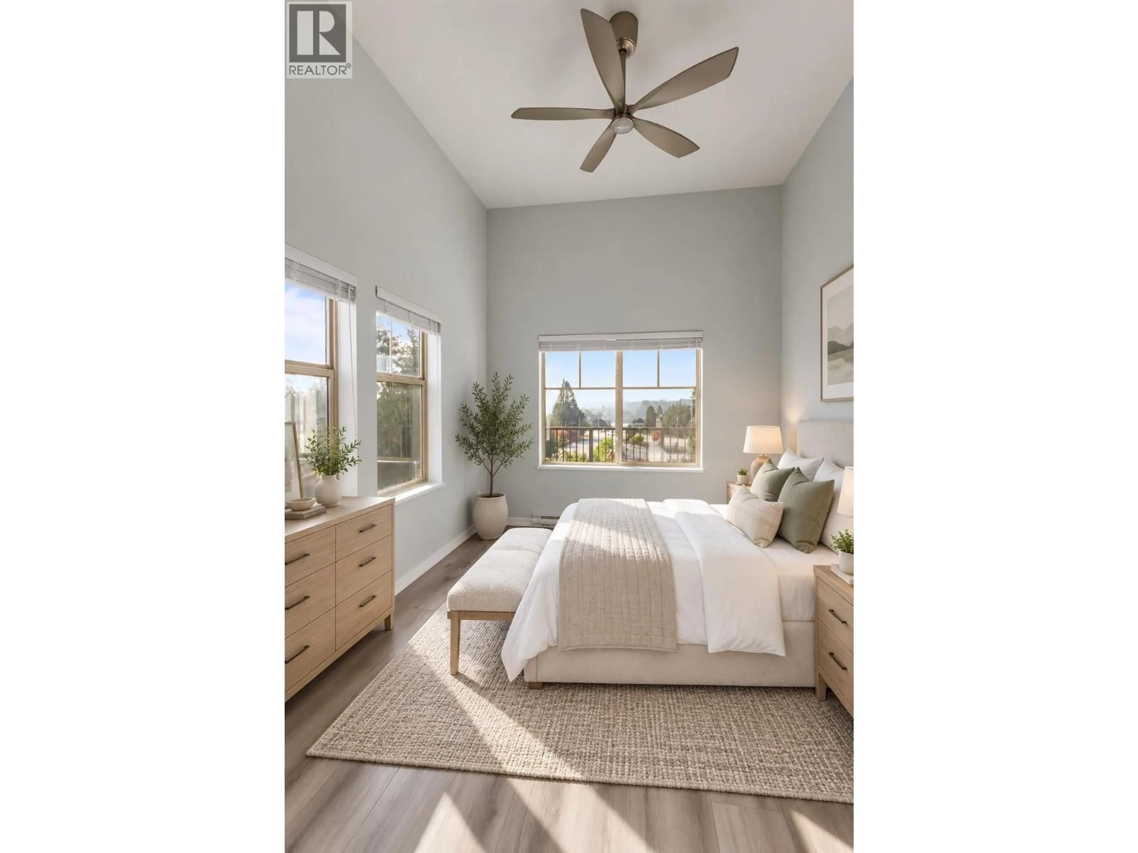 Bedroom with bed, unknown for 406 - 22290 NORTH AVENUE, Maple Ridge British Columbia V2X8Z8