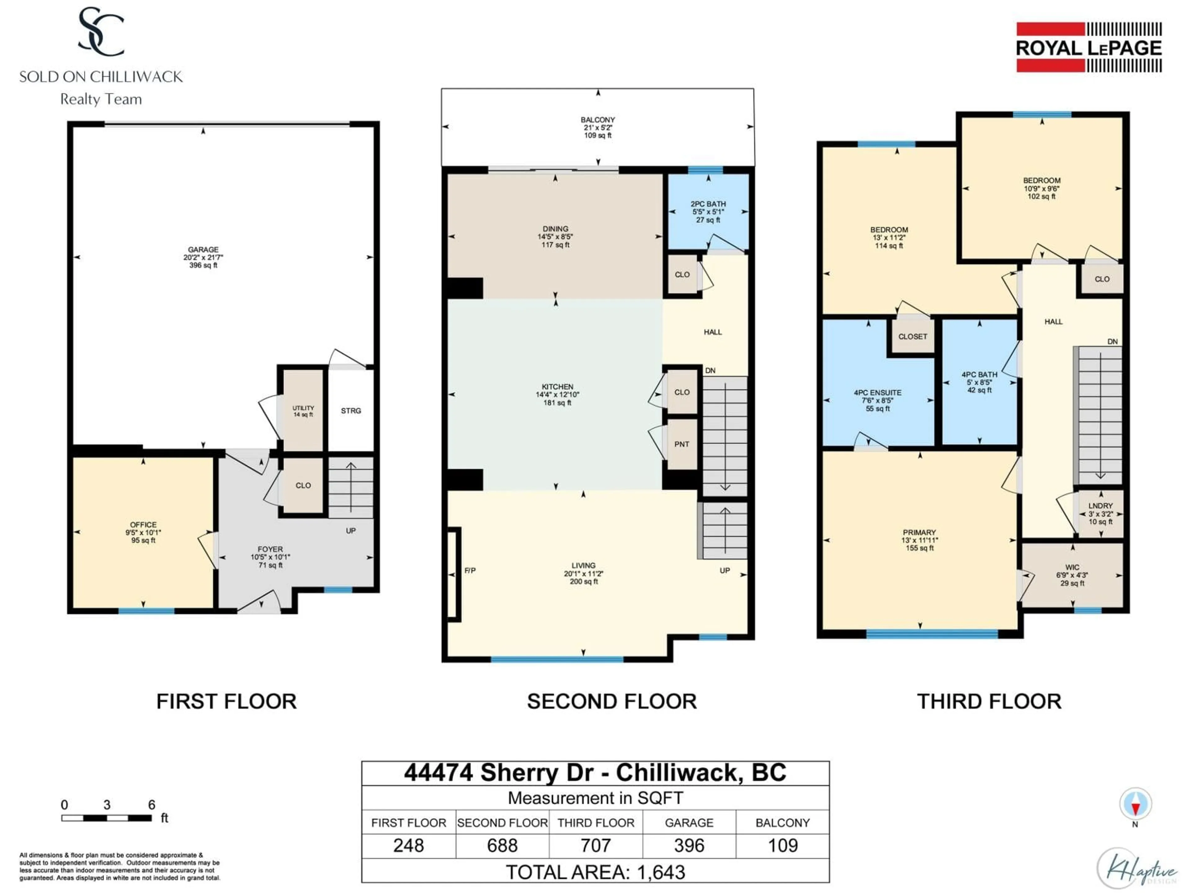 Floor plan for 44474 SHERRY DRIVE, Chilliwack British Columbia V2R0R6