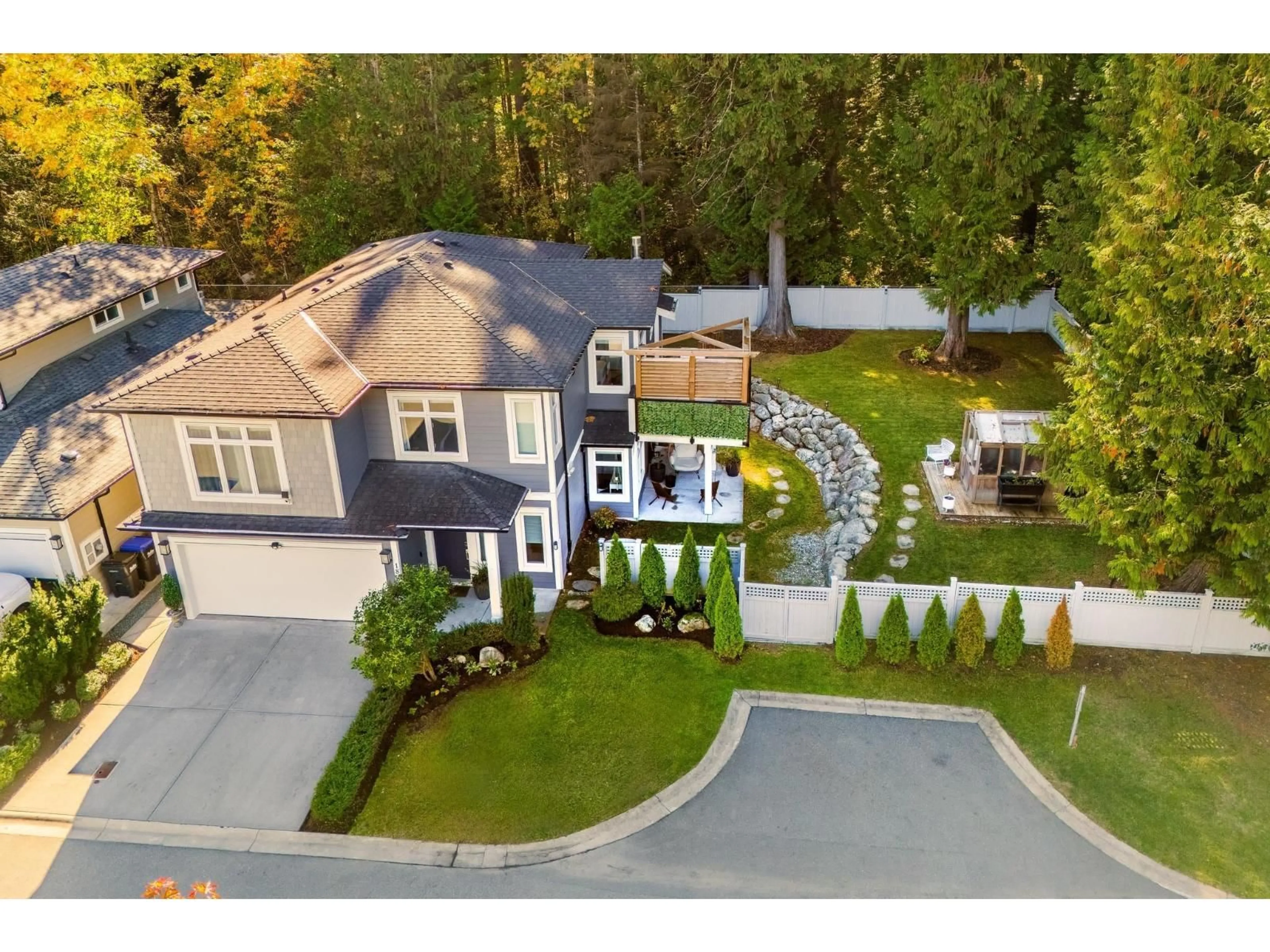 A pic from outside/outdoor area/front of a property/back of a property/a pic from drone, street for 18 - 63650 FLOOD HOPE ROAD, Hope British Columbia V0X1L2