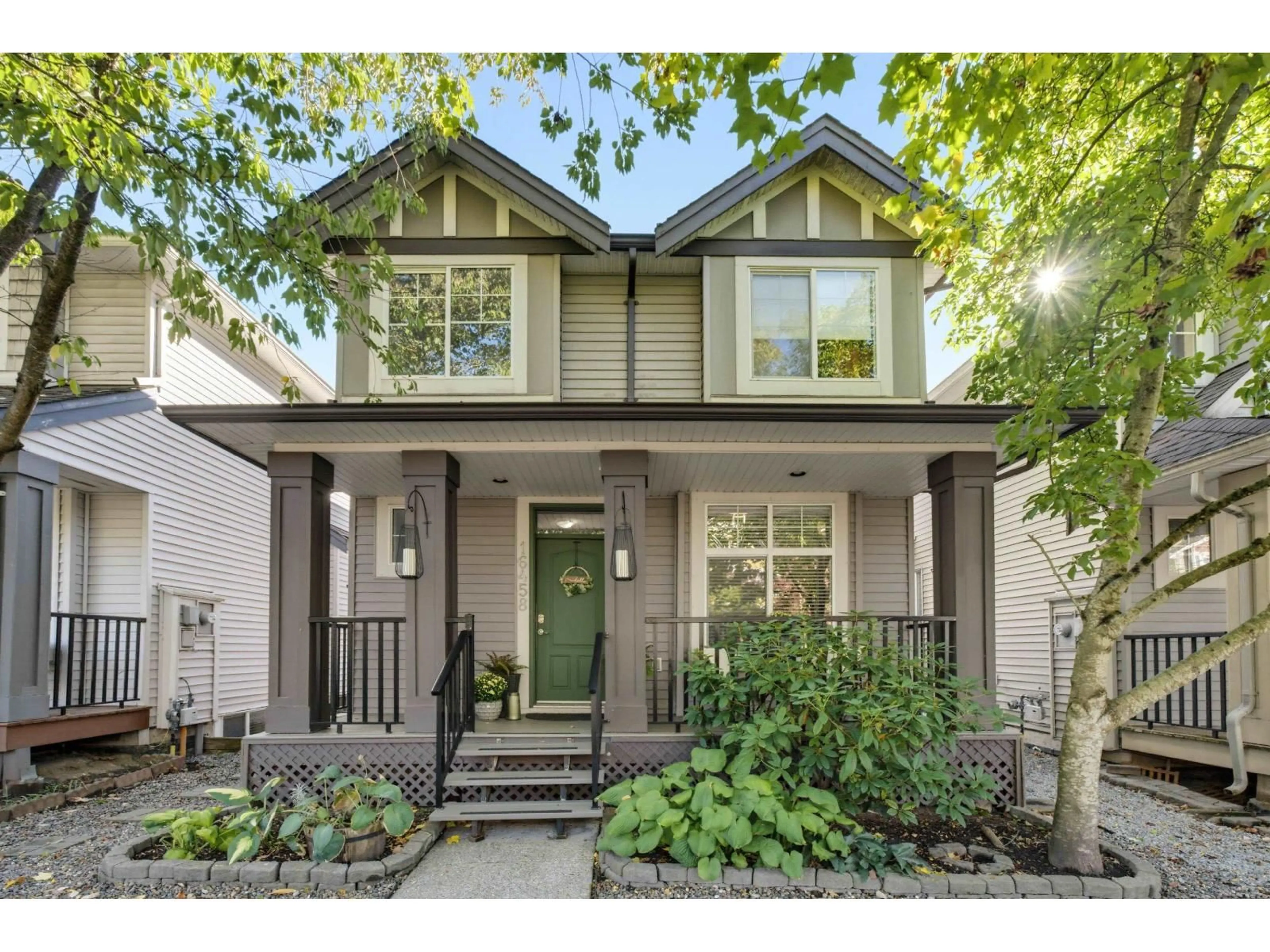 Home with vinyl exterior material, street for 16458 60 AVENUE, Surrey British Columbia V3S1S6