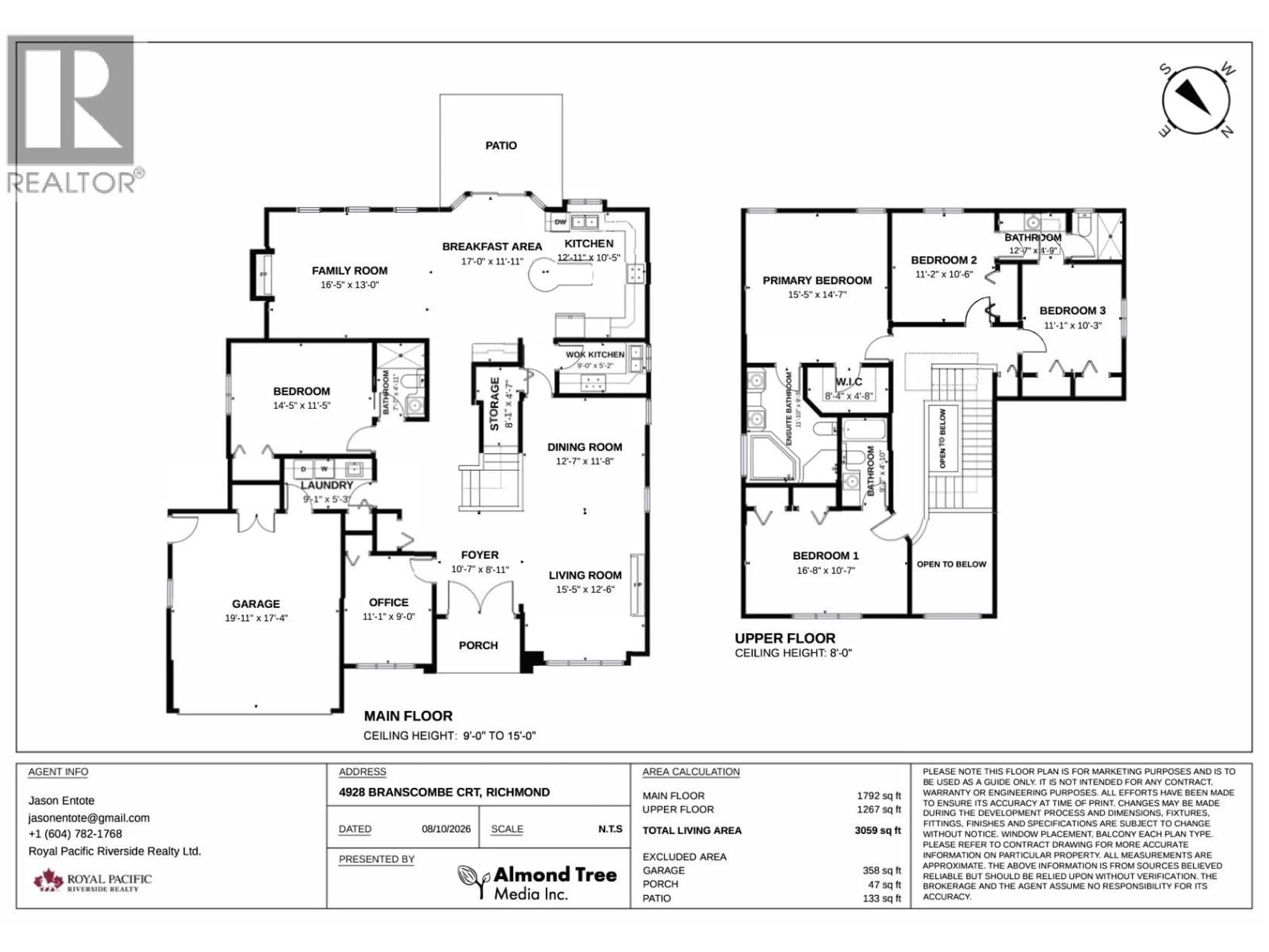 Unknown for 4928 BRANSCOMBE COURT, Richmond British Columbia V7E6N8