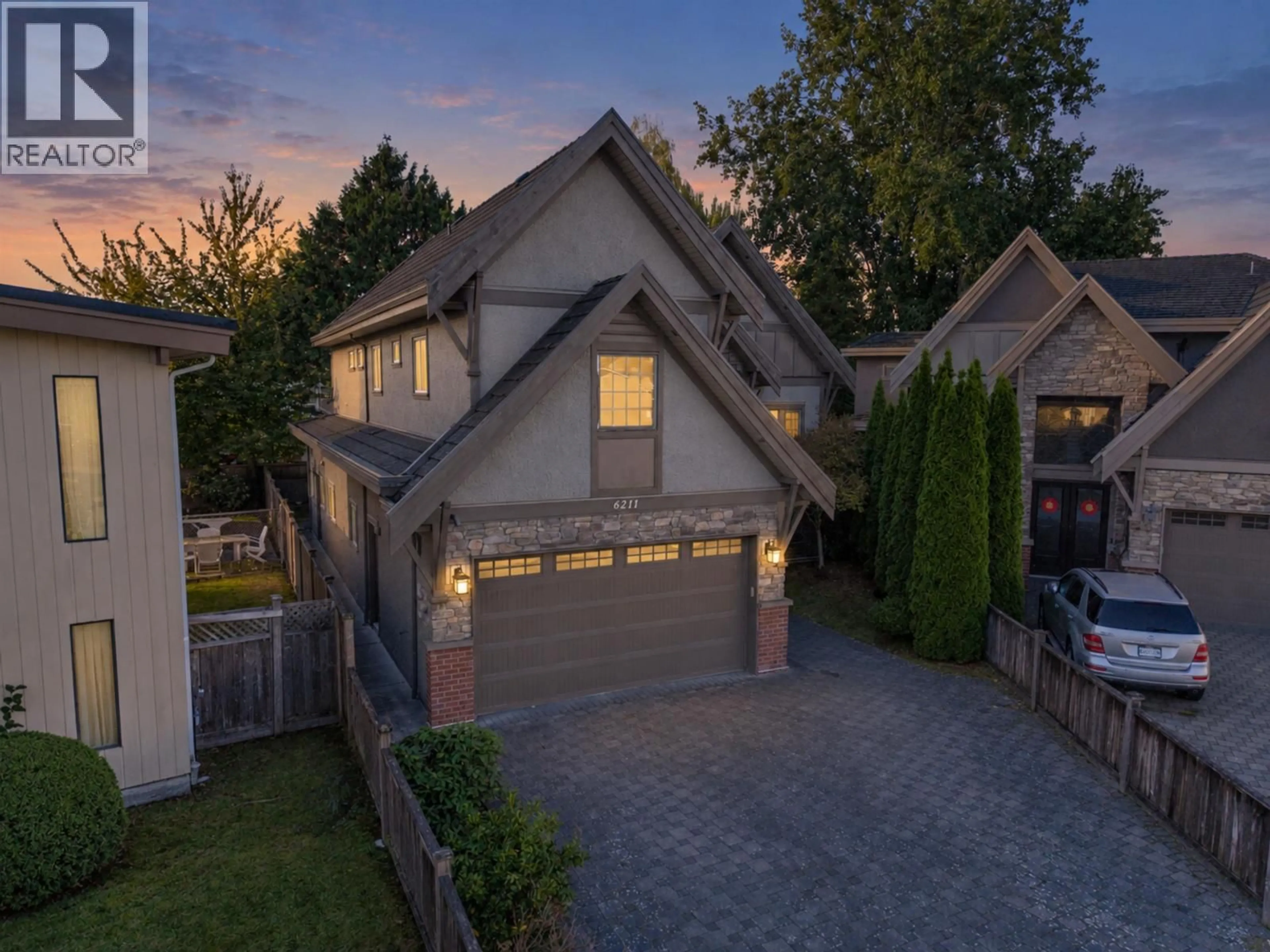 Home with brick exterior material, street for 6211 BELLFLOWER DRIVE, Richmond British Columbia V7C2H7