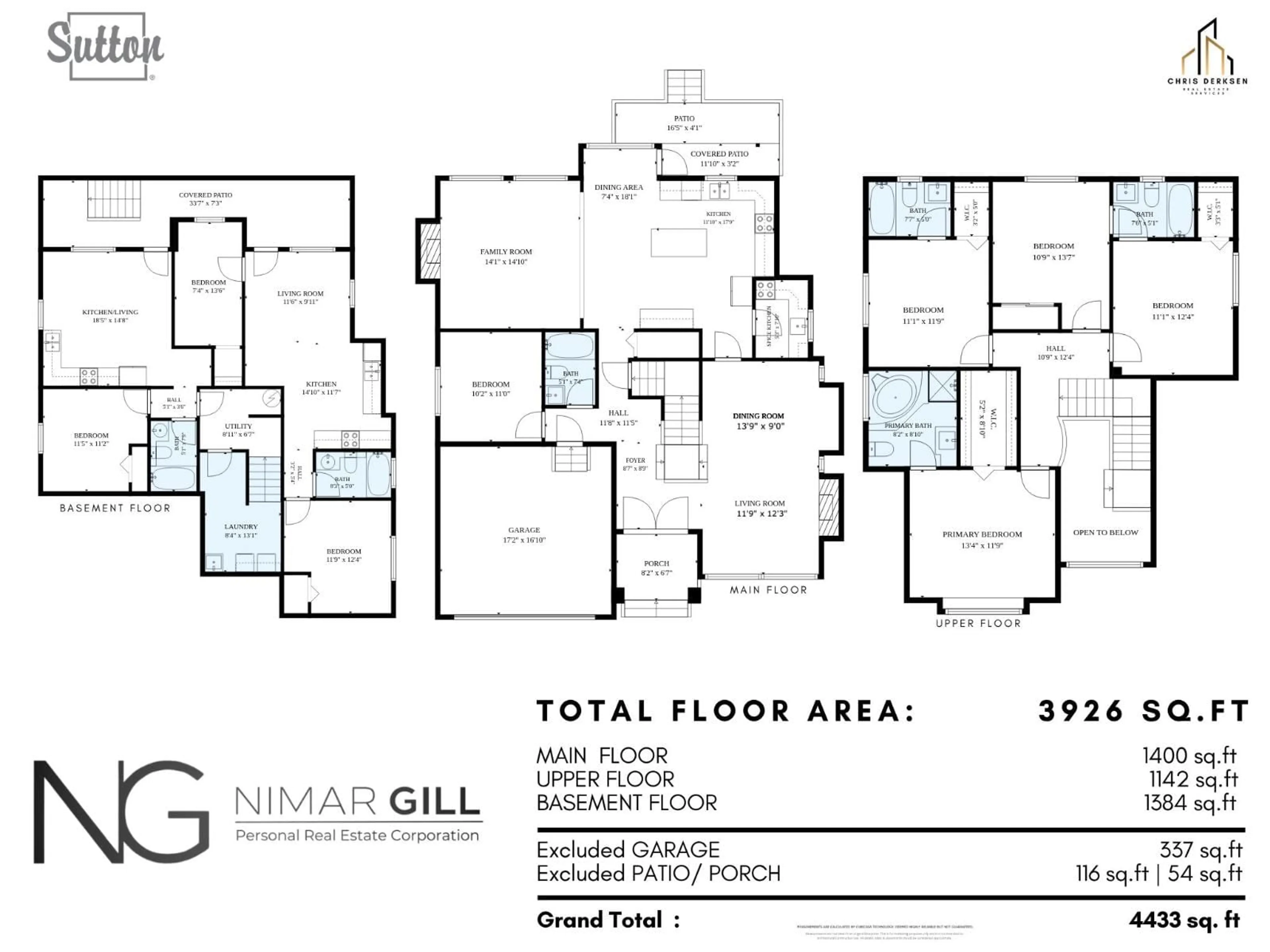 Floor plan for 14577 80B AVENUE, Surrey British Columbia V3S2V4