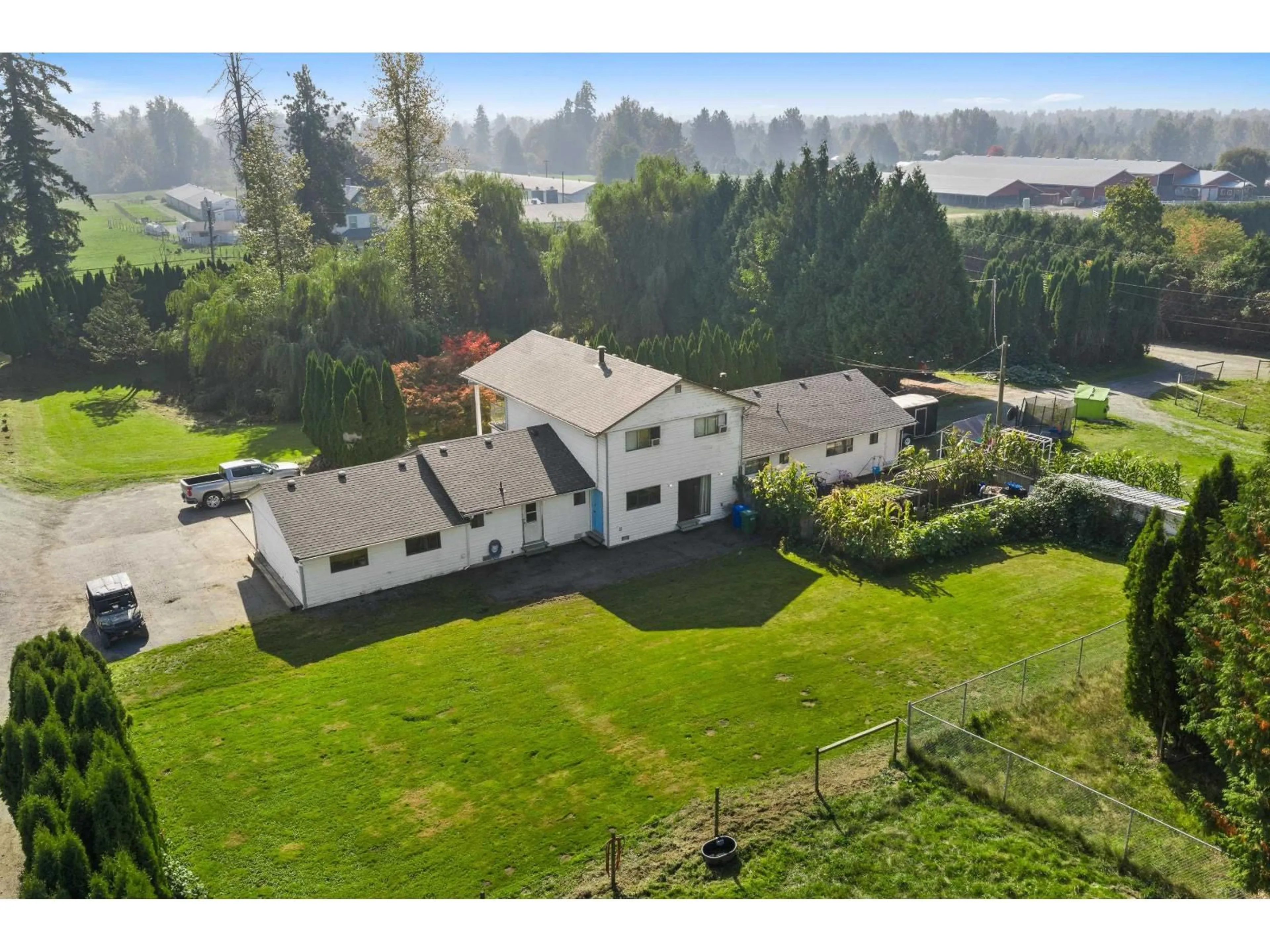 A pic from outside/outdoor area/front of a property/back of a property/a pic from drone, unknown for 28677 58 AVENUE, Abbotsford British Columbia V4X2E8