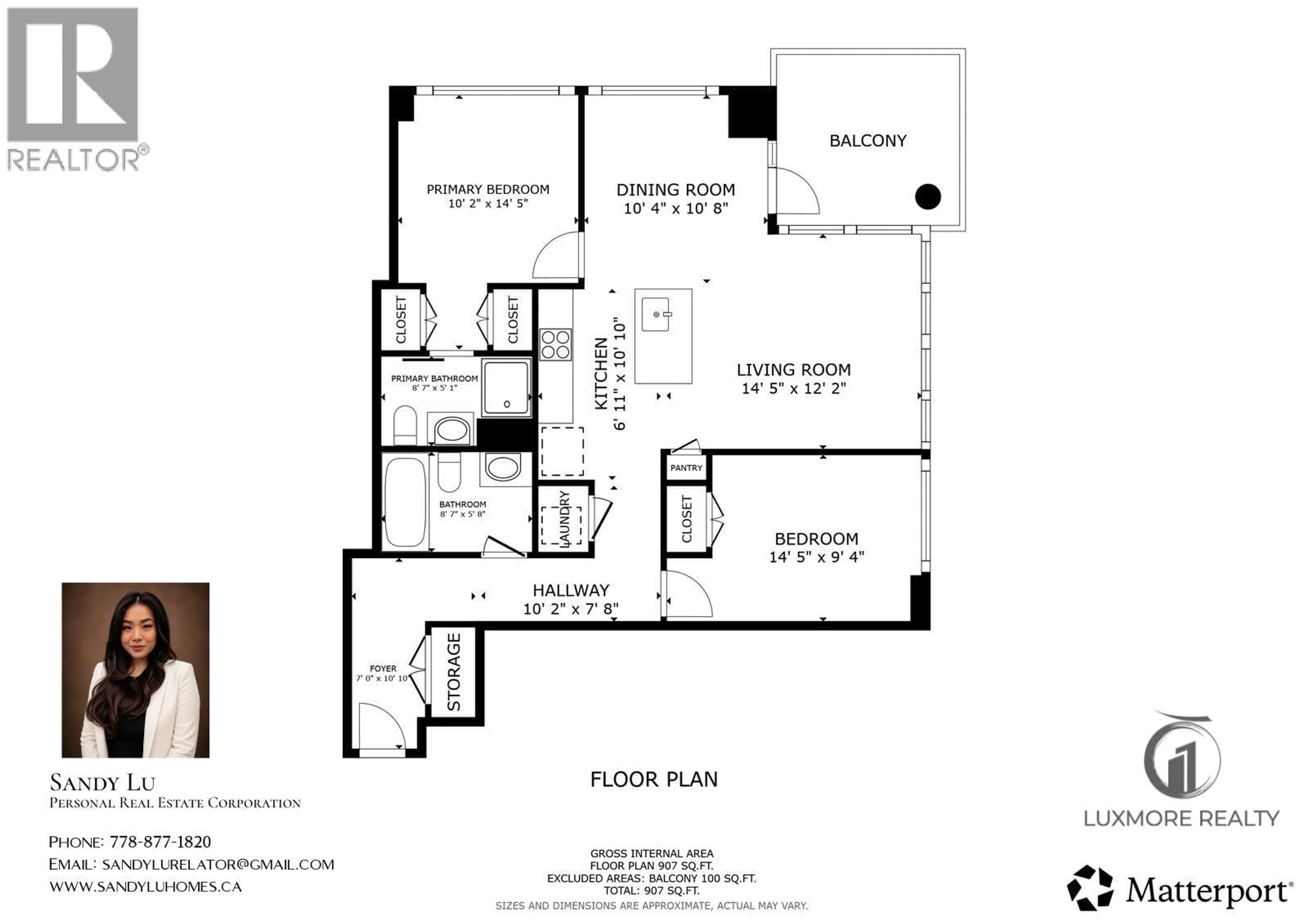 Floor plan for 604 - 2008 ROSSER AVENUE, Burnaby British Columbia V5C0H8
