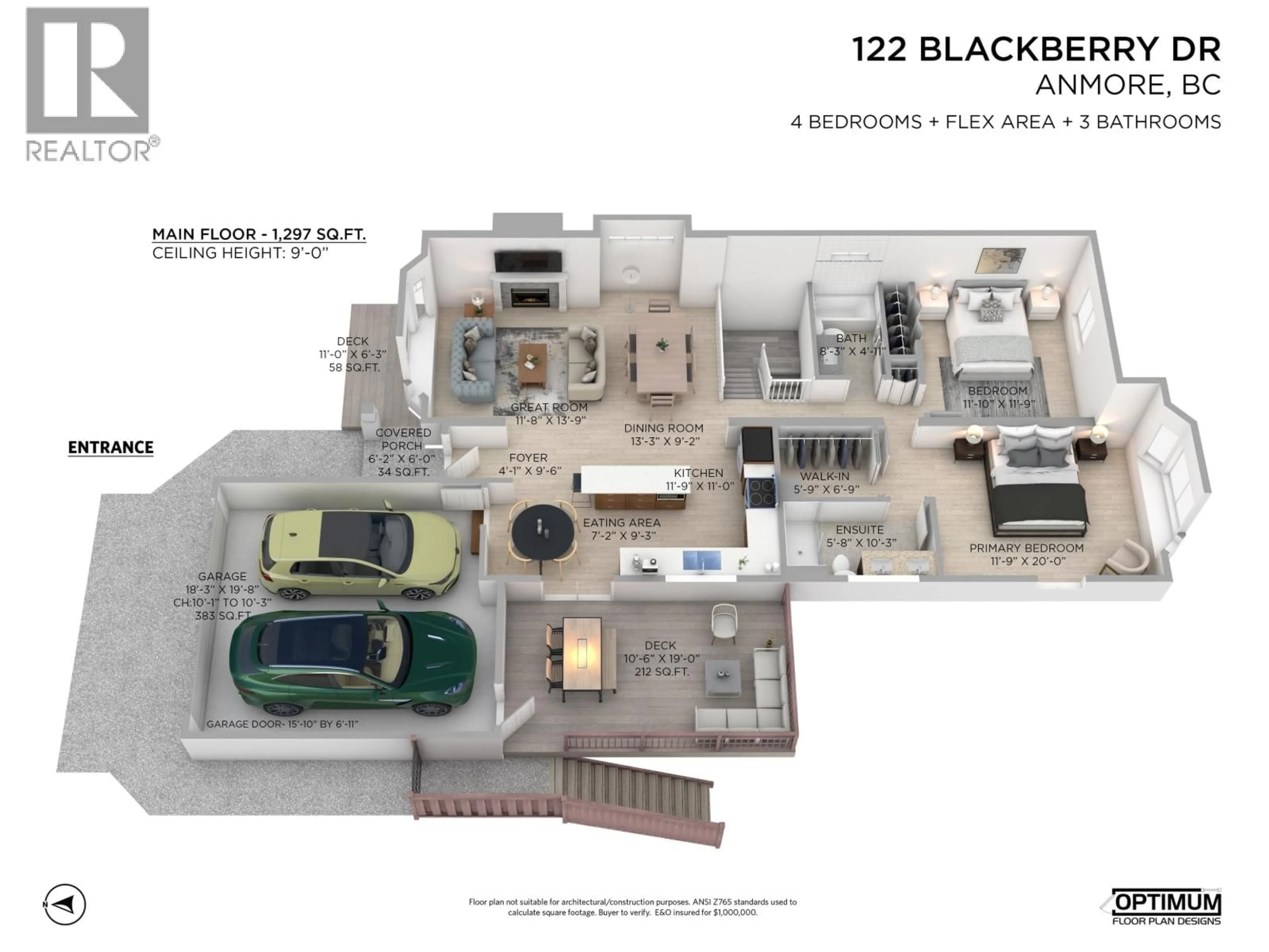 Floor plan for 122 BLACKBERRY DRIVE, Anmore British Columbia V3H5B4