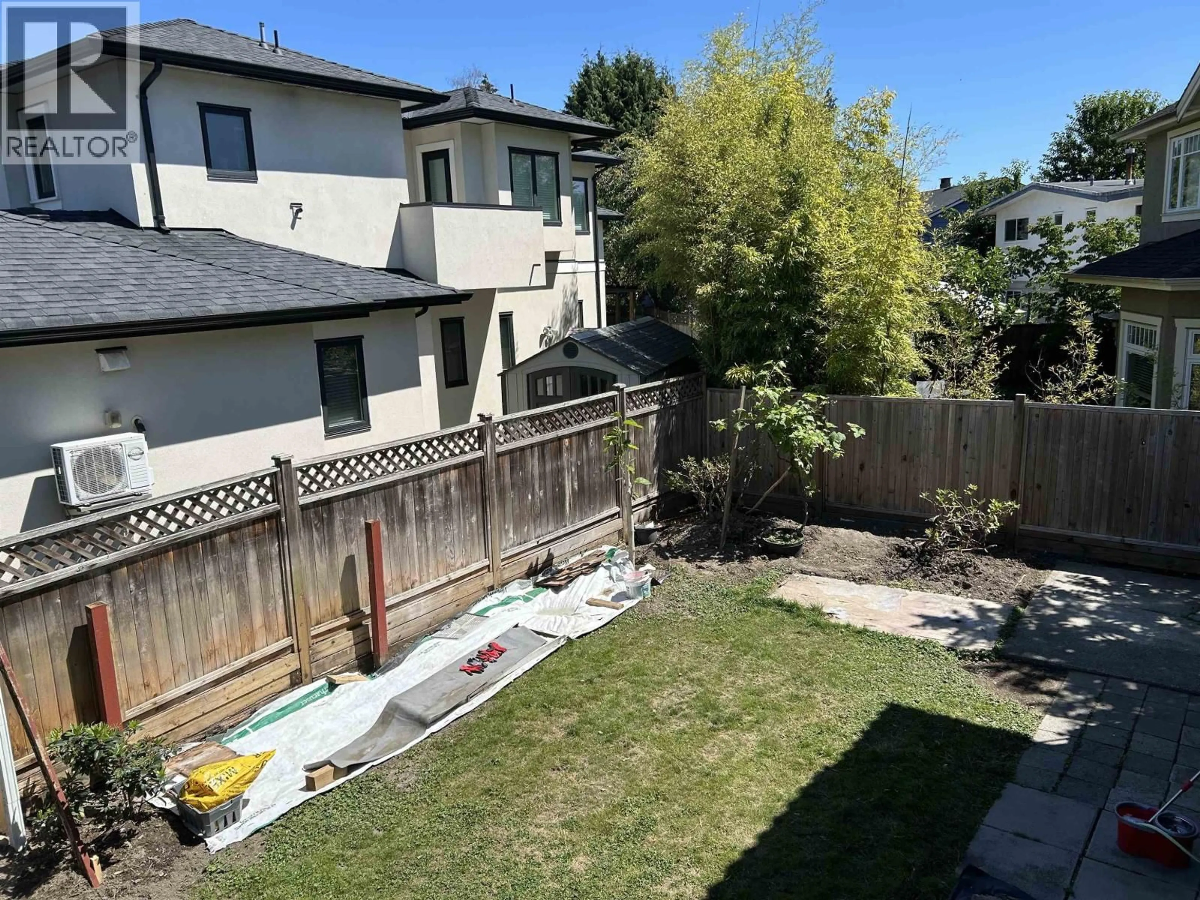 A pic from outside/outdoor area/front of a property/back of a property/a pic from drone, mountain view for 10771 ROSECROFT CRESCENT, Richmond British Columbia V7A2H9